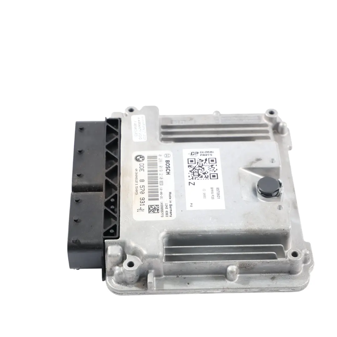 BMW F10 F20 F30 F32 Module Unité Calculateur Moteur 184HP N47N Manuelle - SKU 8570931 - Numéro de pièce 8570931