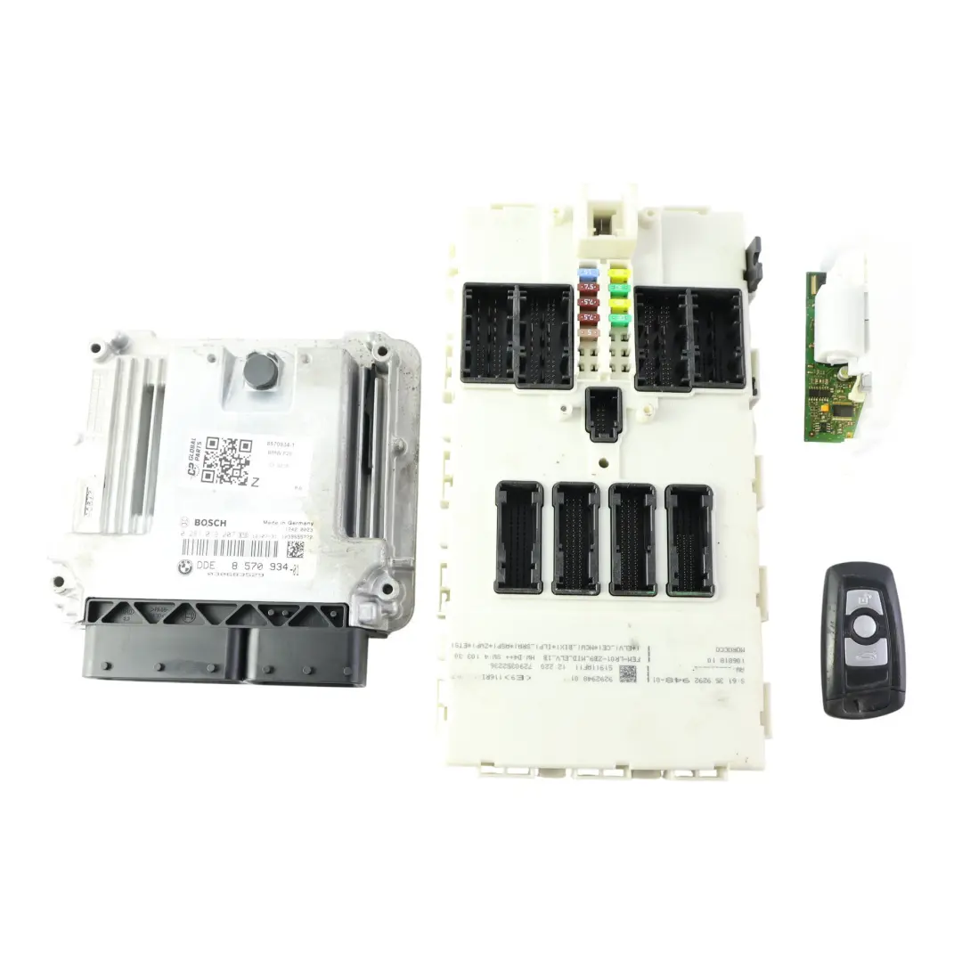BMW F20 F21 116d ed Diesel N47N 116HP ECU Kit DDE + Key + FEM Manual - SKU 8570934-1 - Part number 8570934