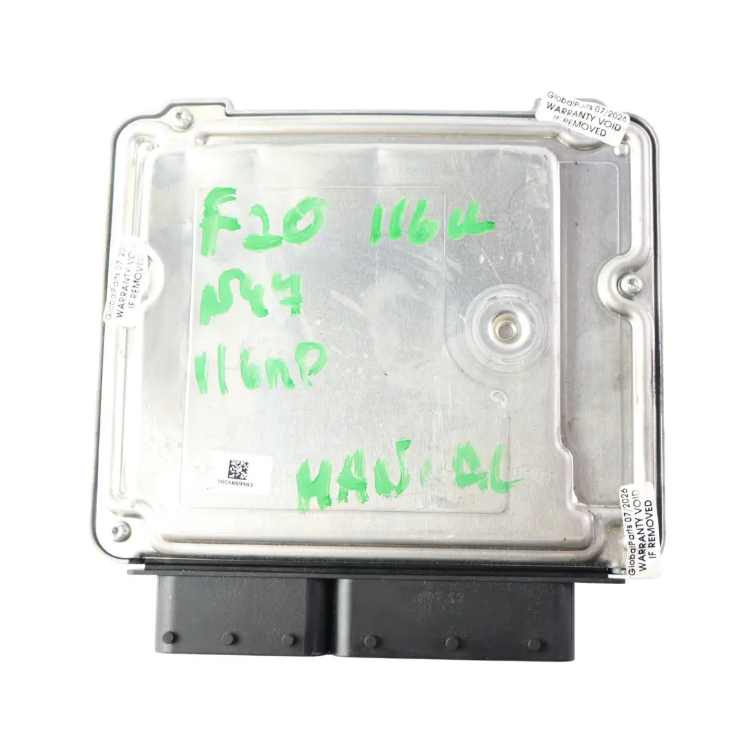 BMW F20 F21 116d ed Diesel N47N 116HP ECU Kit DDE + Key + FEM Manual - SKU 8570934-1 - Part number 8570934