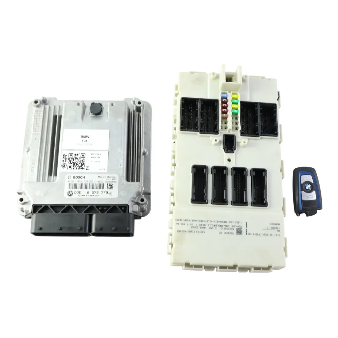 BMW F30 330dX 258HP N57N Module Calculateur ECU DDE Clé FEM Automatique - SKU 8573779-3 - Numéro de pièce 8573779