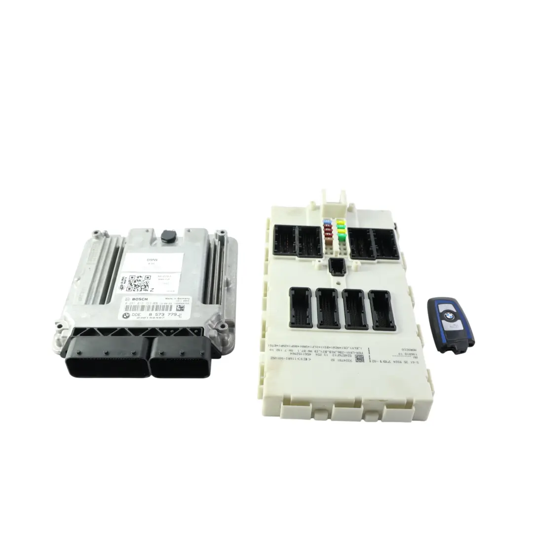 BMW F30 330dX 258HP N57N Control Unit Module ECU DDE Key FEM Automatic - SKU 8573779-3 - Part number 8573779