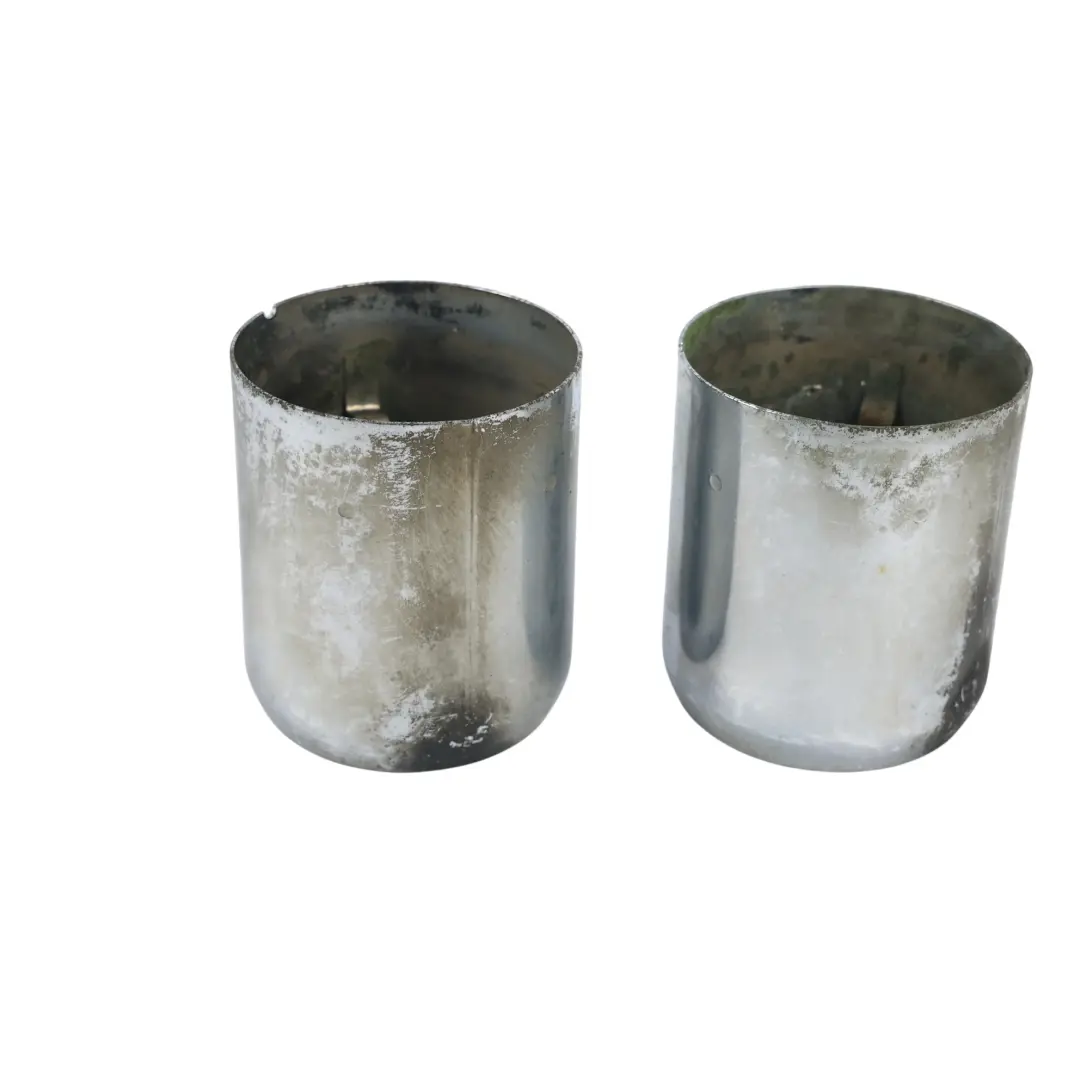 Rivestimento Terminale Scarico Cromato Copri Tubo Set per Mini F55 F56 con numero di parte 8606004 Mini F55 F56 Rivestimento Terminale Scarico Cromato Copri Tubo Set - SKU 8606004 - Numero di parte 8606004