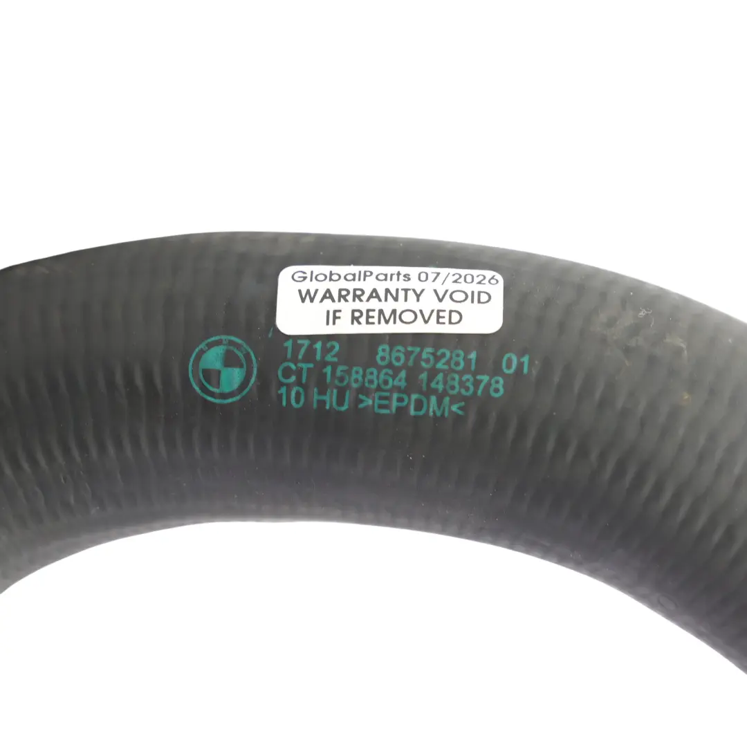 Tubo Manguera Radiador Refrigerante Motor para BMW F21 LCI F22 LCI F31 LCI con número de pieza 8675281 BMW F21 LCI F22 LCI F31 LCI Tubo Manguera Radiador Refrigerante Motor - SKU 8675281 - Número de pieza 8675281