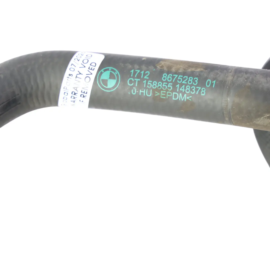 Radiator Coolant Hose Tube Line Pipe to BMW F21 LCI F22 LCI F31 LCI Engine with Part number 8675283 BMW F21 LCI F22 LCI F31 LCI Engine Radiator Coolant Hose Tube Line Pipe - SKU 8675283 - Part number 8675283