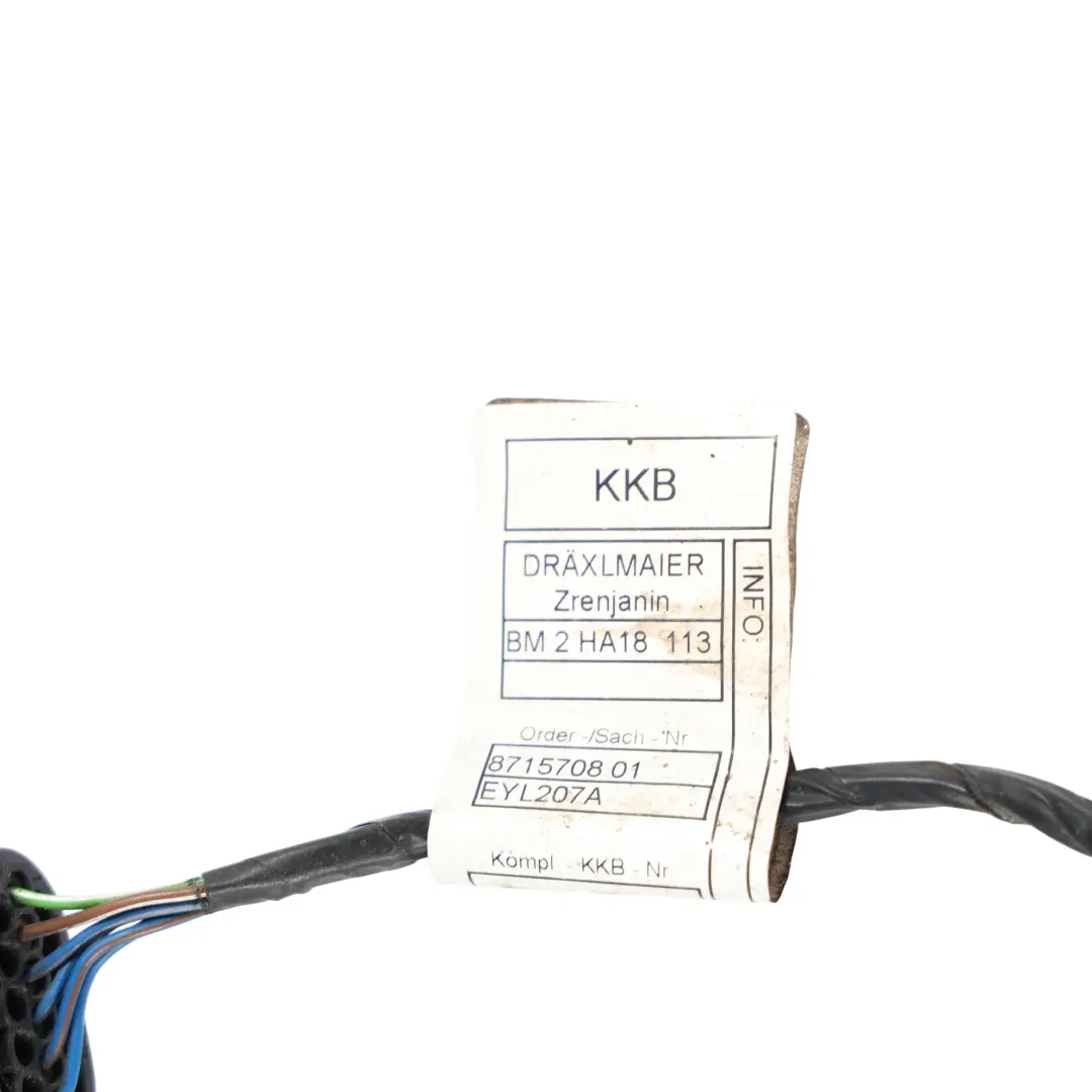 BMW F40 F44 Câble Faisceau Capteur Parking Avant - SKU 8715708 - Numéro de pièce 8715708