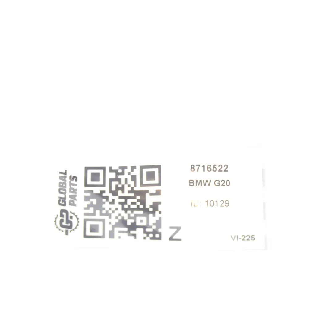 Câblage Faisceau Siège Avant Droit Manuel pour BMW G20 G21 G26 à propos du numéro de pièce 8716522 BMW G20 G21 G26 Câblage Faisceau Siège Avant Droit Manuel - SKU 8716522 - Numéro de pièce 8716522