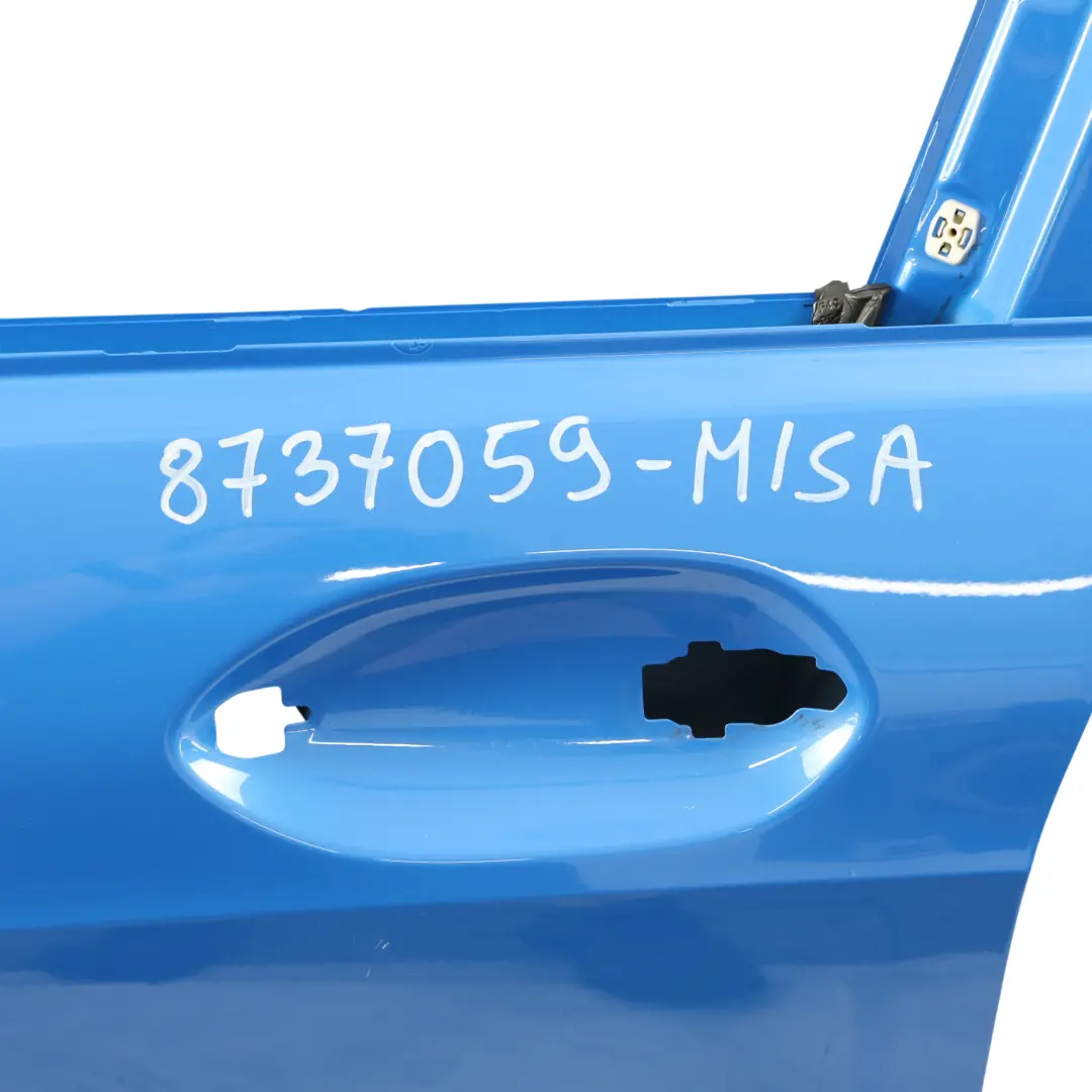 Porta Anteriore Sinistra Misano Blue Metallic C1D per BMW F40 con numero di parte 8737059 BMW F40 Porta Anteriore Sinistra Misano Blue Metallic C1D - SKU 8737059-MISA - Numero di parte 8737059