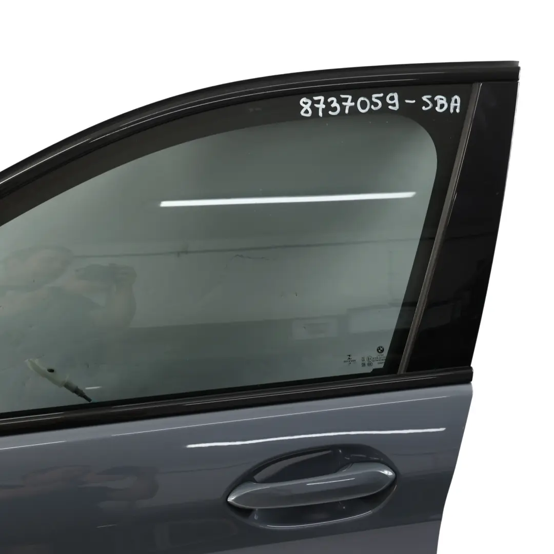 Front Left Door N/S Storm Bay Metallic - C3N to BMW F40 with Part number 8737059 BMW F40 Front Left Door N/S Storm Bay Metallic - C3N - SKU 8737059-SBA - Part number 8737059