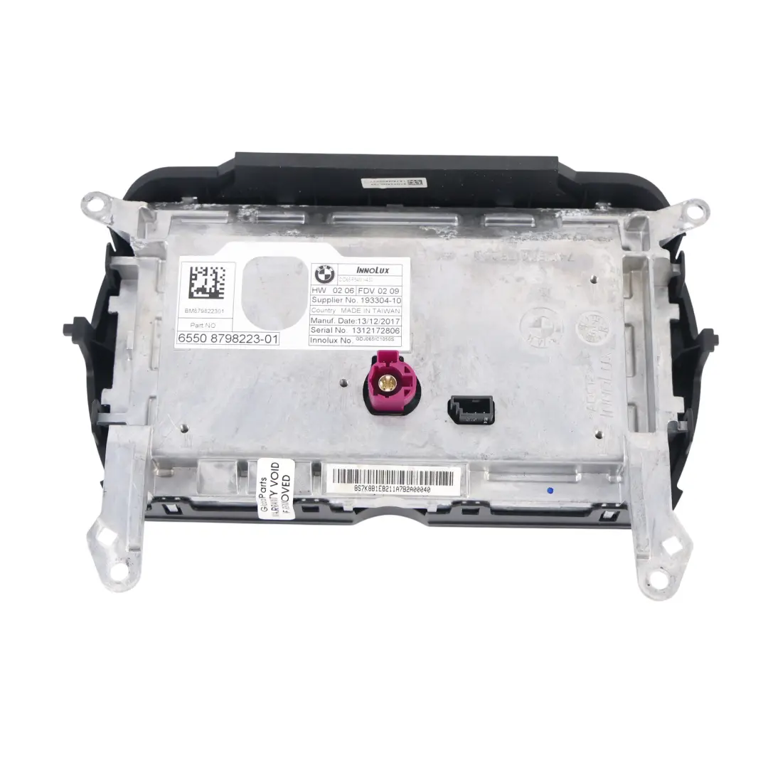 Multimedia Satellitennavigation Display Bildschirm für Mini F55 F56 F60 mit Teilenummer 8798223 Mini F55 F56 F60 Multimedia Satellitennavigation Display Bildschirm - SKU 8798223 - Teilenummer 8798223