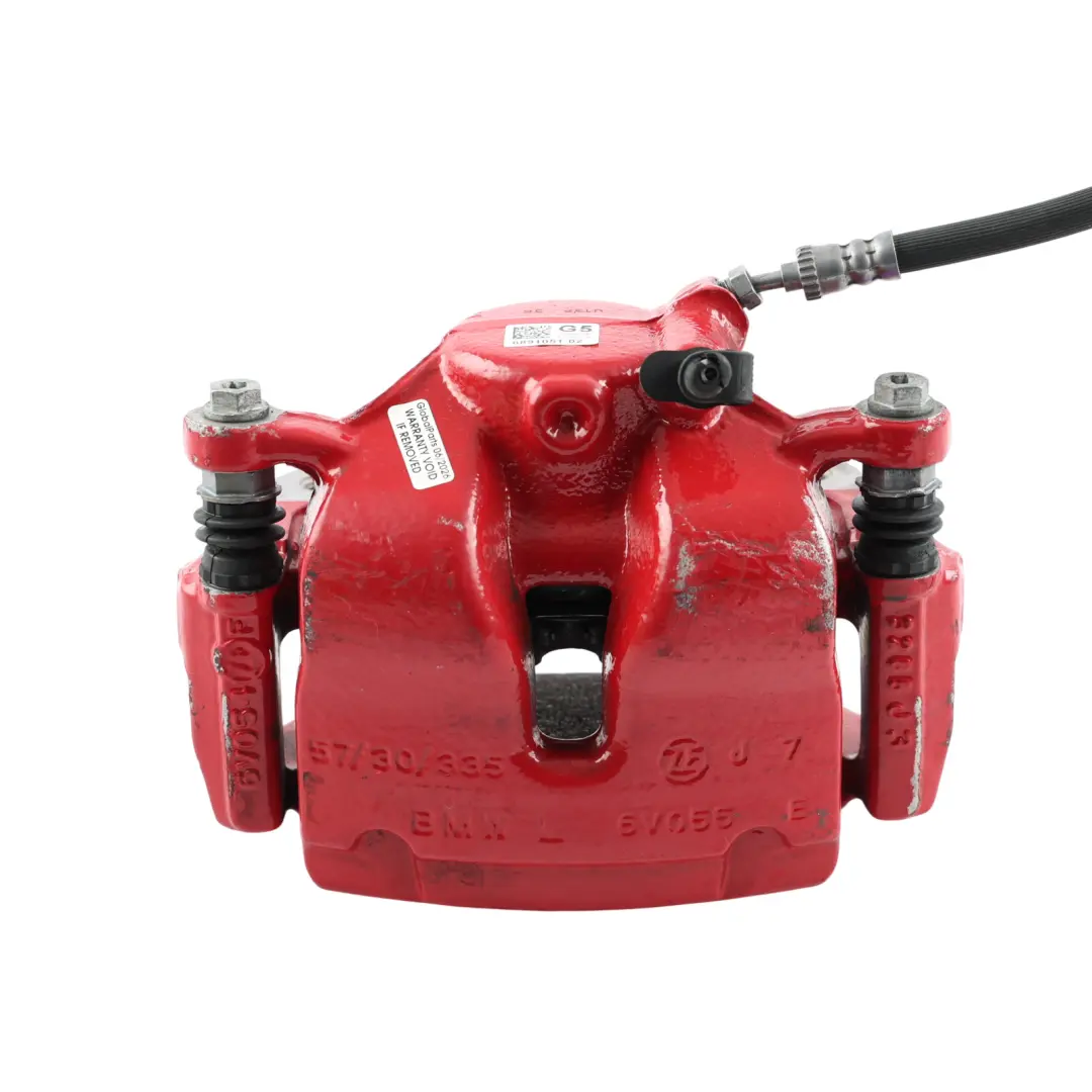 Mini F66 JCW Brake Caliper Housing Front Left N/S Red - SKU 8848837 - Part number 8848837