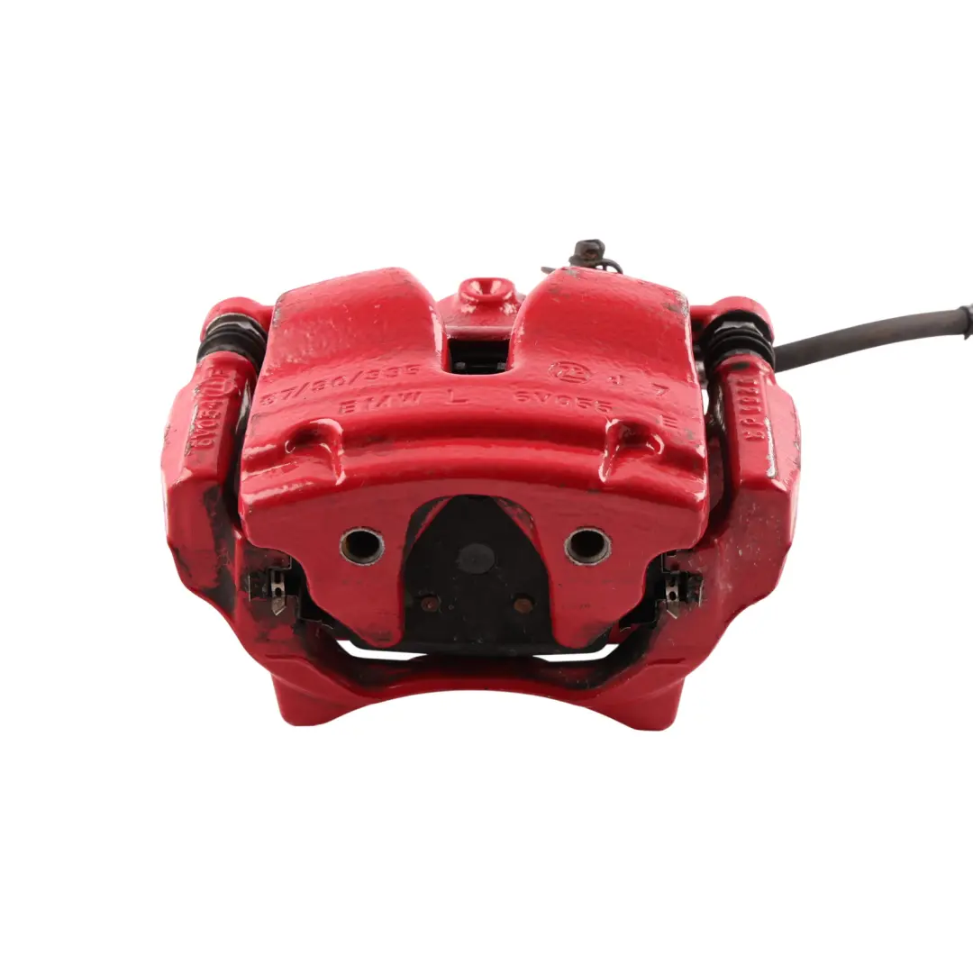 F66 JCW Brake Caliper Housing Front Left N/S Red to Mini with Part number 8848837 Mini F66 JCW Brake Caliper Housing Front Left N/S Red - SKU 8848837 - Part number 8848837