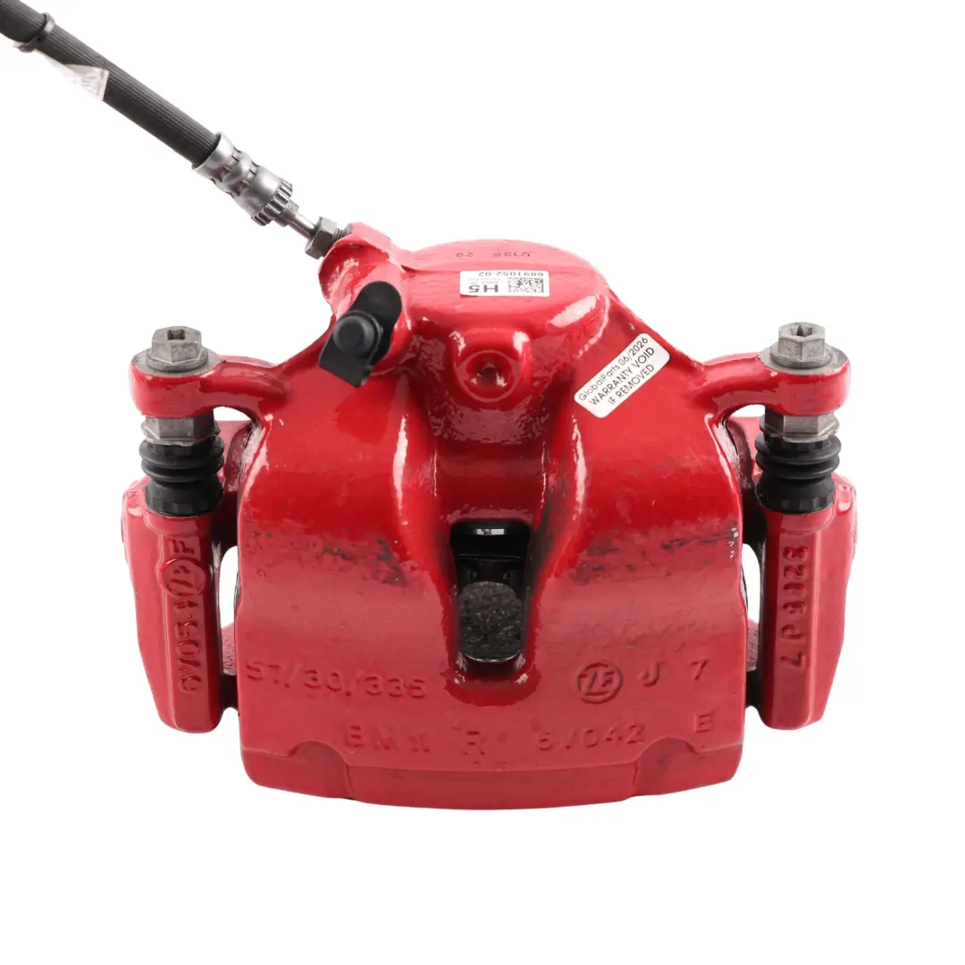 F66 JCW Brake Caliper Housing Front Right O/S Red to Mini with Part number 8848838 Mini F66 JCW Brake Caliper Housing Front Right O/S Red - SKU 8848838 - Part number 8848838