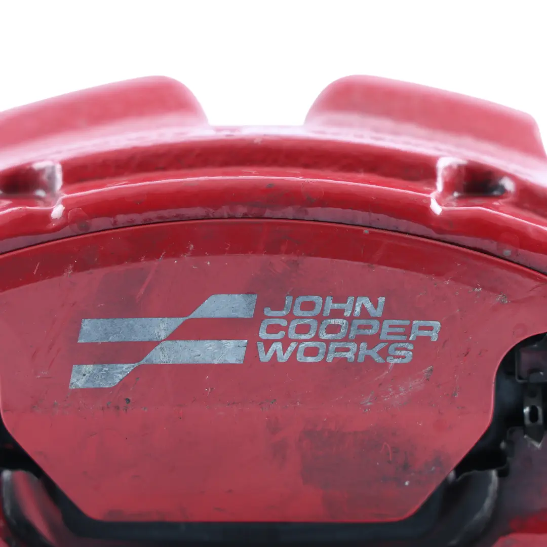 F66 JCW Brake Caliper Housing Front Right O/S Red to Mini with Part number 8848838 Mini F66 JCW Brake Caliper Housing Front Right O/S Red - SKU 8848838 - Part number 8848838