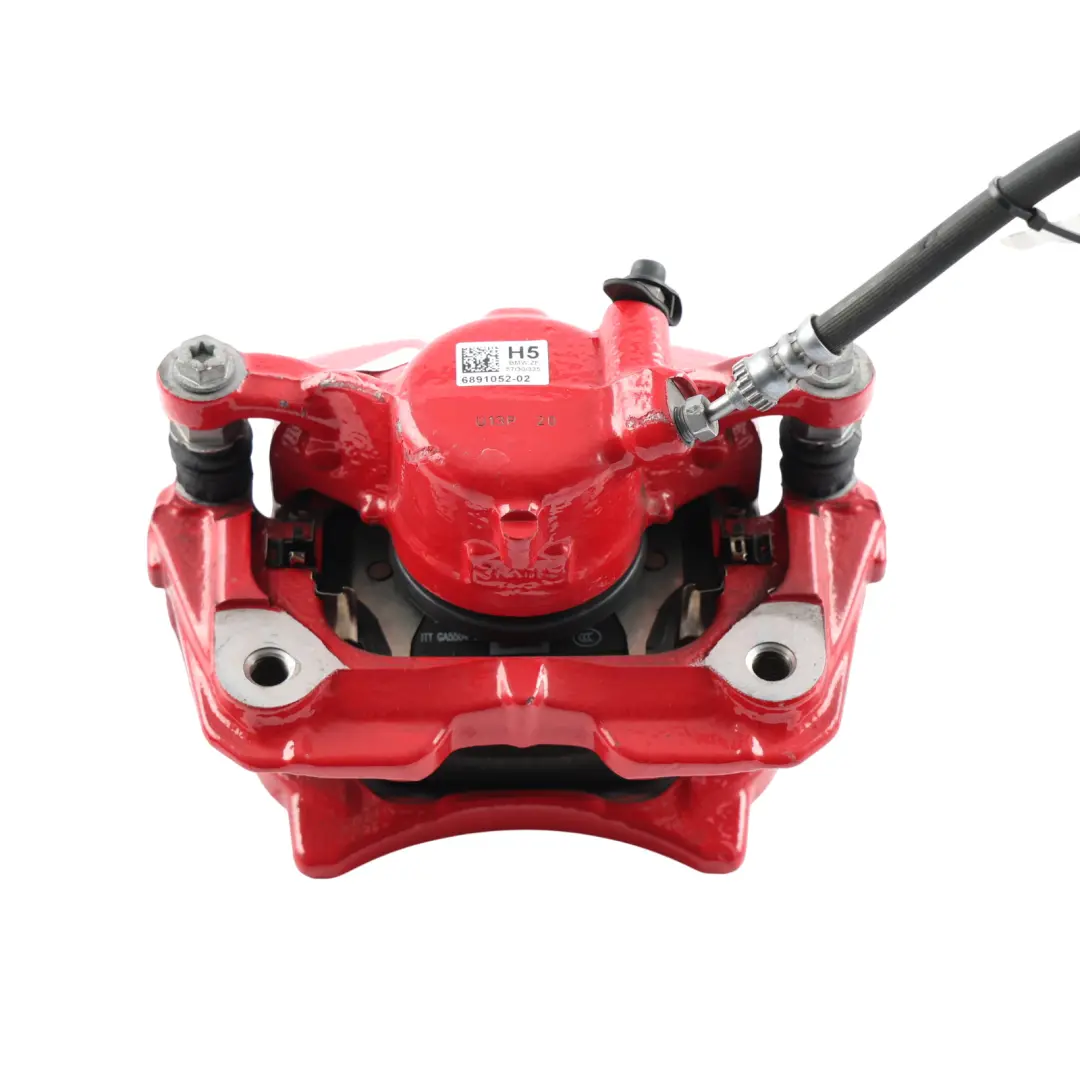 F66 JCW Brake Caliper Housing Front Right O/S Red to Mini with Part number 8848838 Mini F66 JCW Brake Caliper Housing Front Right O/S Red - SKU 8848838 - Part number 8848838