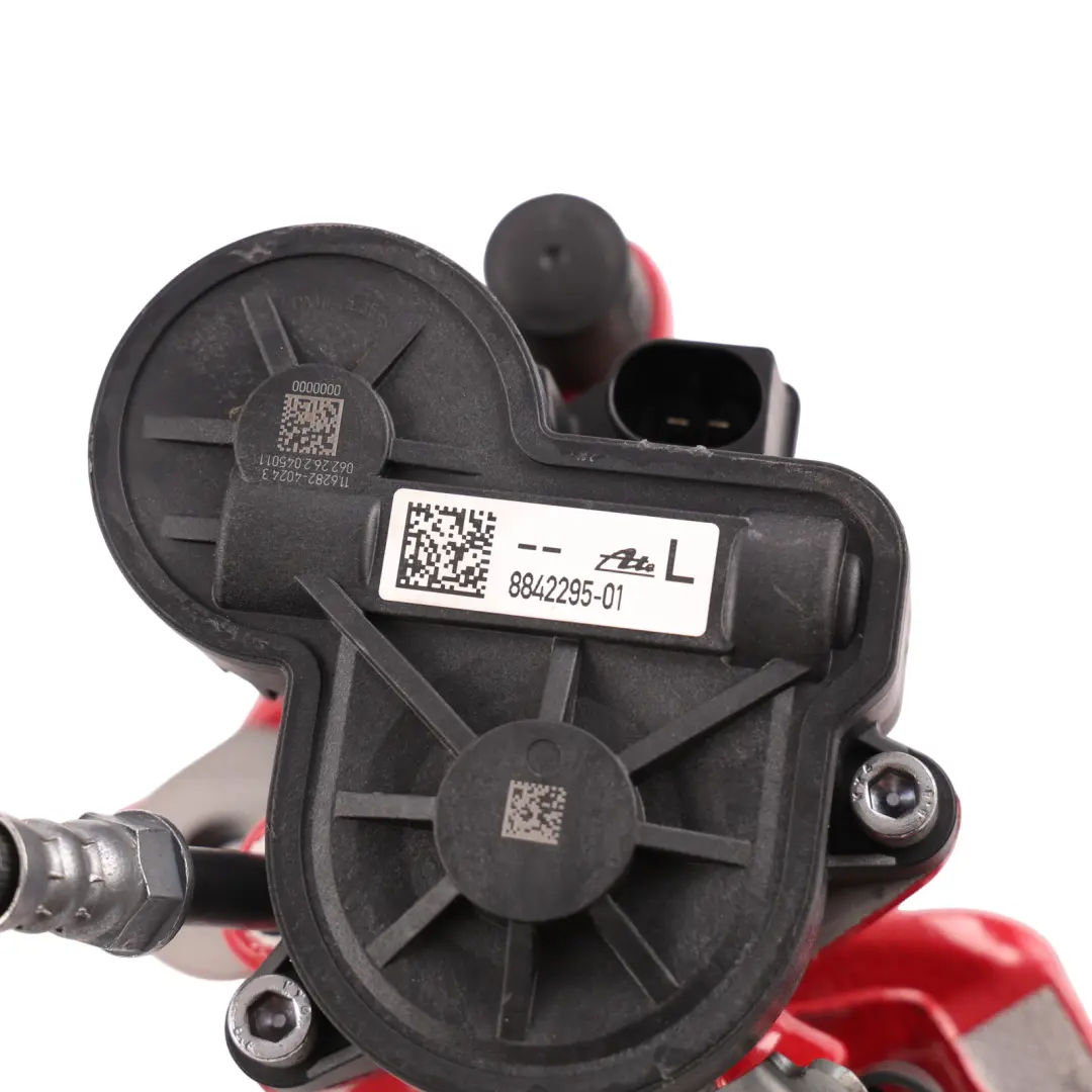 F66 JCW Wheel Brake Caliper Housing Red Rear Left N/S to Mini with Part number 8867181 Mini F66 JCW Wheel Brake Caliper Housing Red Rear Left N/S - SKU 8867181 - Part number 8867181