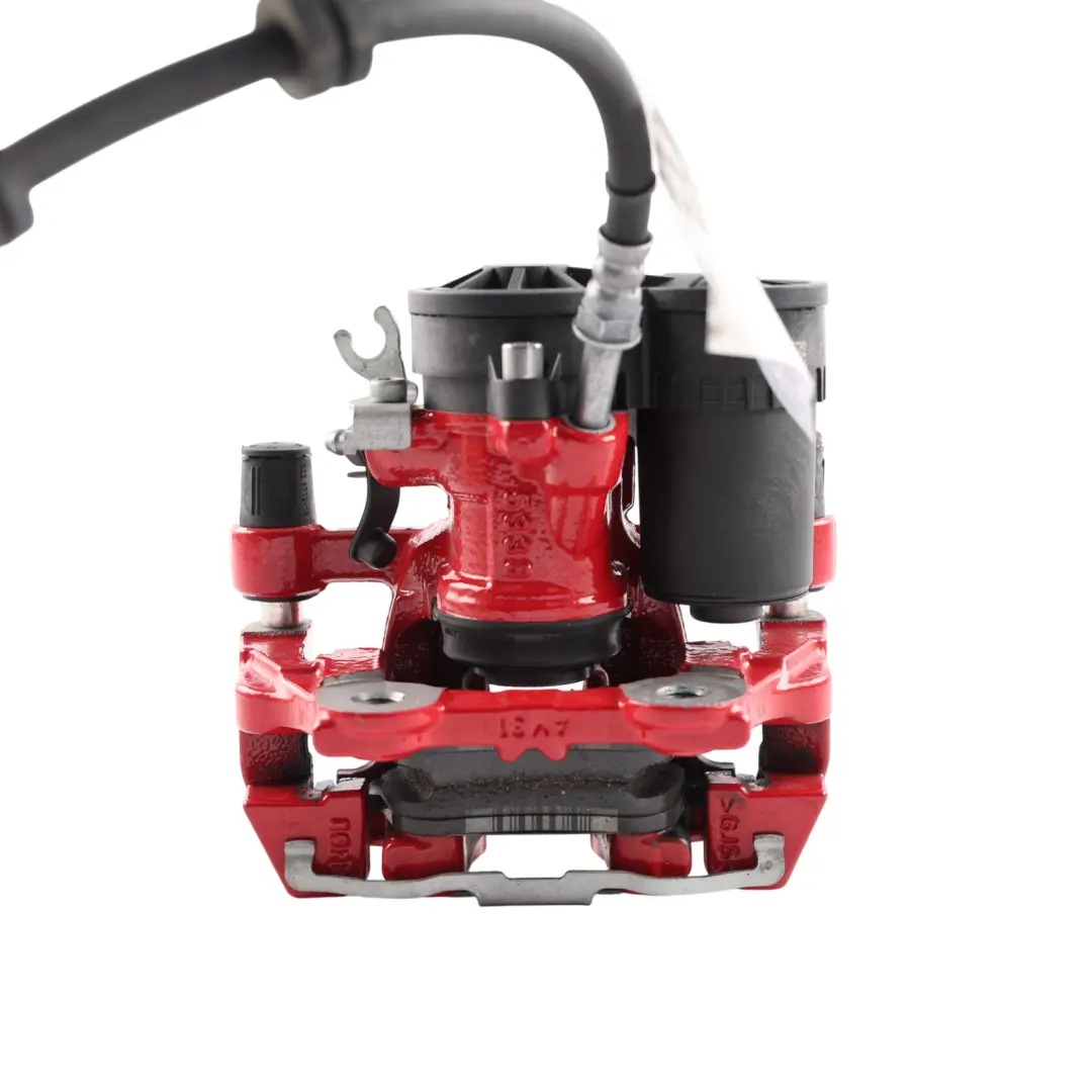 F66 JCW Wheel Brake Caliper Housing Red Rear Right O/S to Mini with Part number 8867182 Mini F66 JCW Wheel Brake Caliper Housing Red Rear Right O/S - SKU 8867182 - Part number 8867182