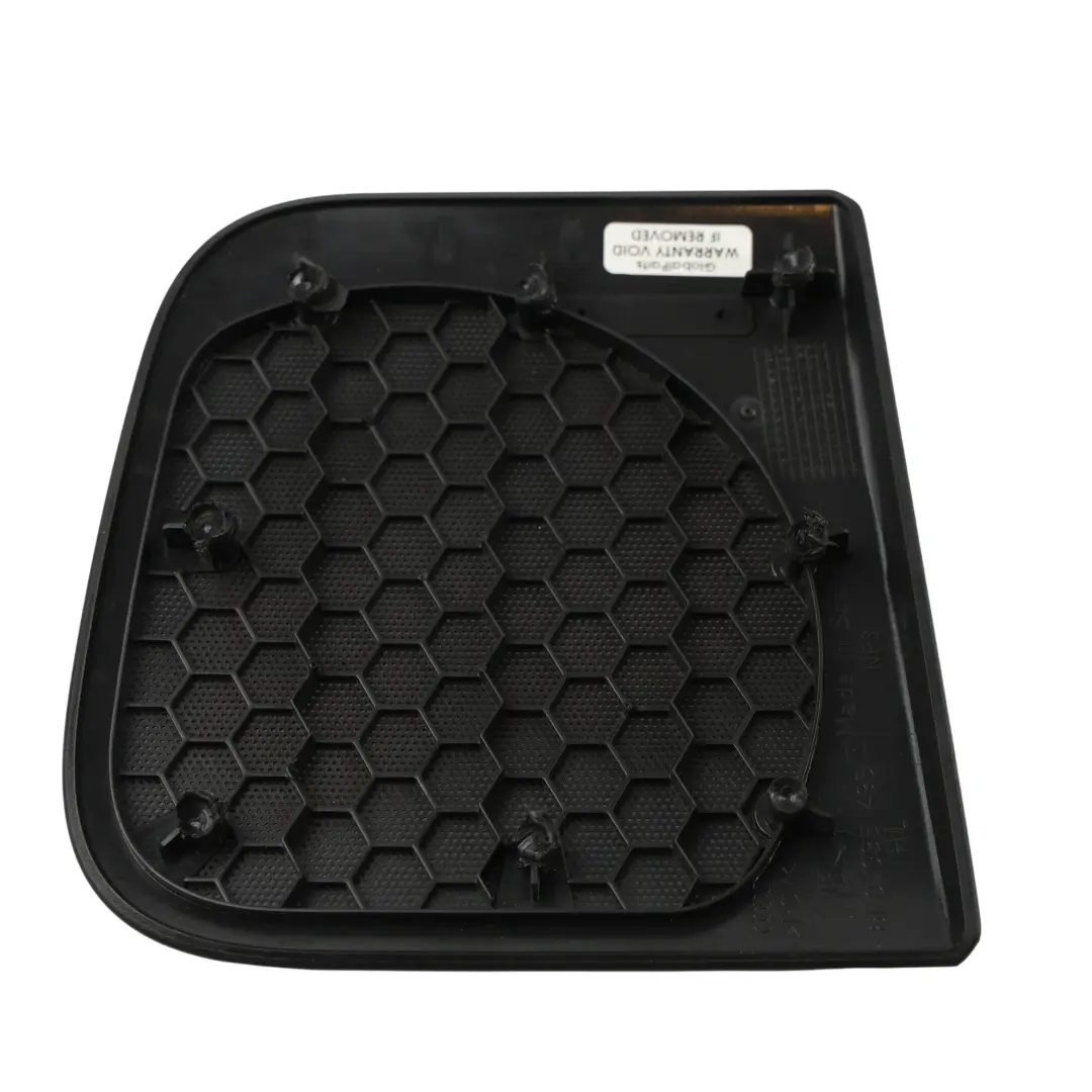 Moldura Altavoz Sistema Sonido Bose Trasero Izquierdo para Audi A4 RS4 B7 con número de pieza 8E0035435A Audi A4 RS4 B7 Moldura Altavoz Sistema Sonido Bose Trasero Izquierdo - SKU 8E0035435A - Número de pieza 8E0035435A