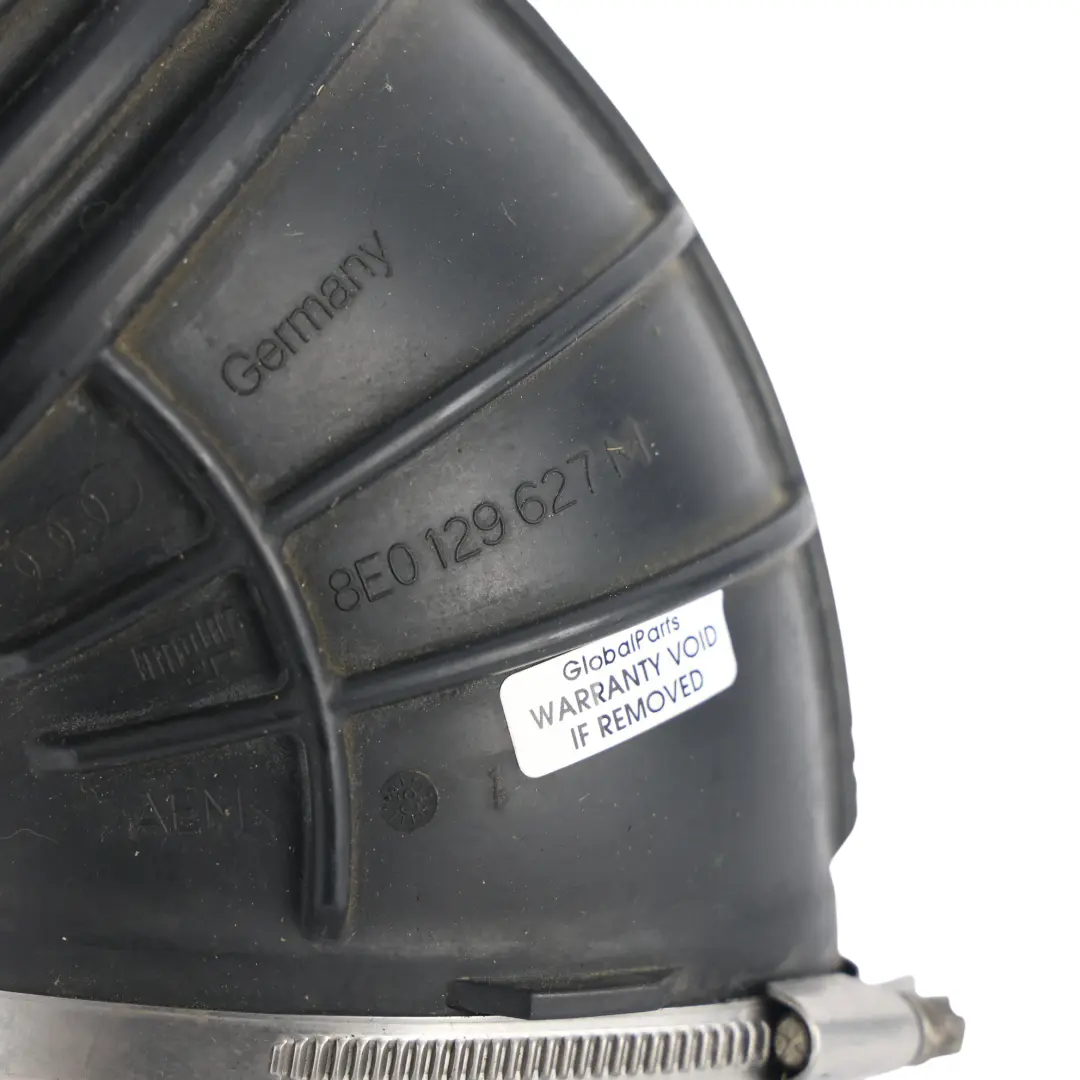 Tubo Manicotto Aspirazione Aria Turbo 4.2 FSI per Audi A4 S4 RS4 B7 con numero di parte 8E0129627M Audi A4 S4 RS4 B7 Tubo Manicotto Aspirazione Aria Turbo 4.2 FSI - SKU 8E0129627M - Numero di parte 8E0129627M