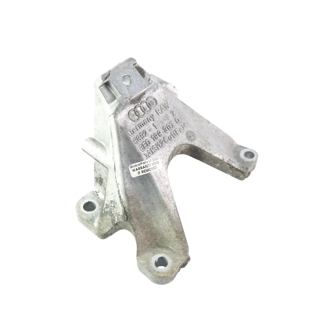 Audi A4 B7 Motorlager Halterung 3.2 V6 Benzin - SKU 8E0199307Q - Teilenummer 8E0199307Q