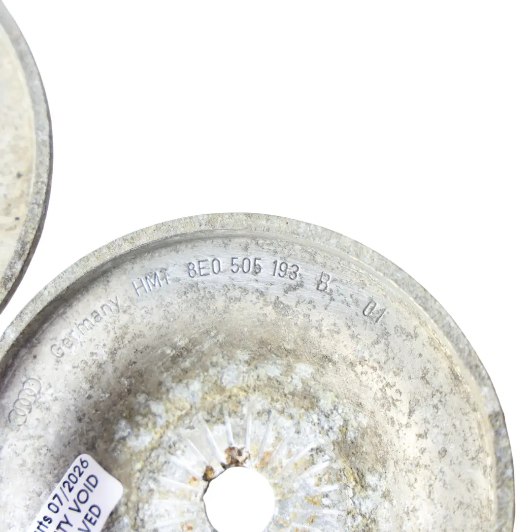 Subframe Bearing Washer 95X18,5 SET to Audi A4 RS4 B7 A6 C6 Quattro Rear with Part number 8E0505193B Audi A4 RS4 B7 A6 C6 Quattro Rear Subframe Bearing Washer 95X18,5 SET - SKU 8E0505193B - Part number 8E0505193B