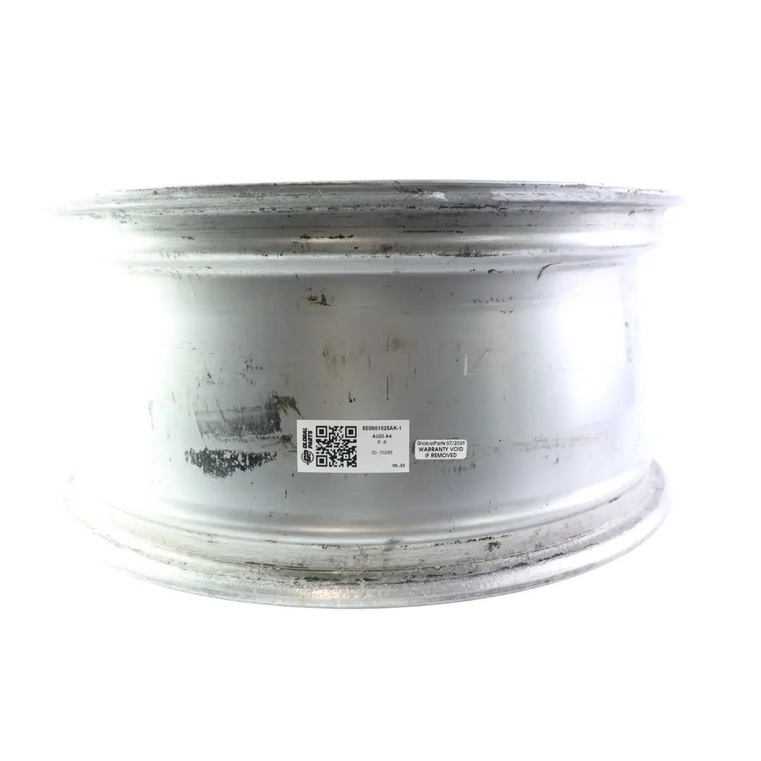 Audi A4 B7 Jante en alliage argenté 18" ET:43 8J - SKU 8E0601025AK-1 - Numéro de pièce 8E0601025AK
