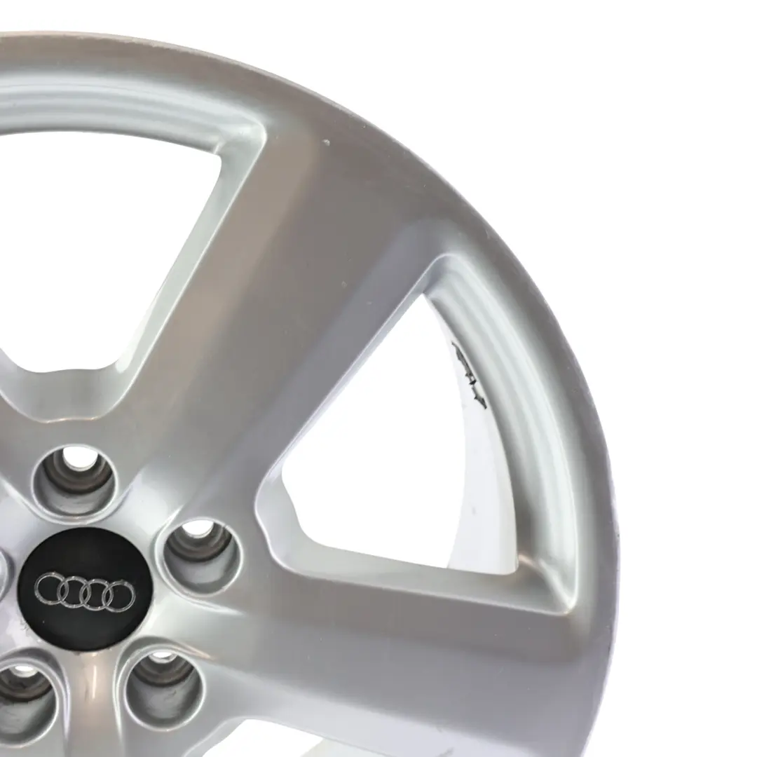 Llanta de aleación plateada Audi A4 B7 18" ET:43 8J para con número de pieza 8E0601025AK Llanta de aleación plateada Audi A4 B7 18" ET:43 8J - SKU 8E0601025AK-1 - Número de pieza 8E0601025AK