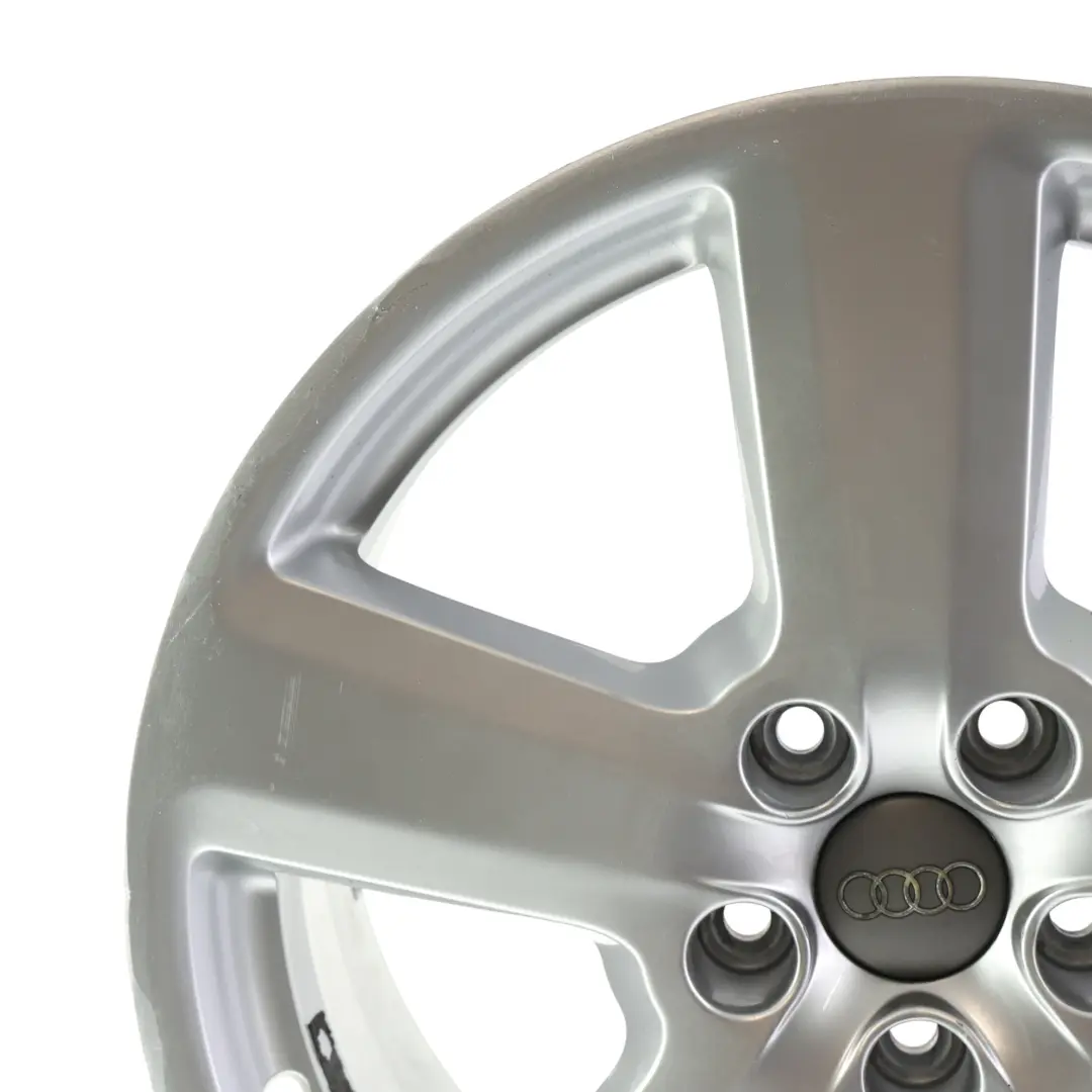  Llanta De Aleación Plateada Audi A4 B7 18" ET:43 8J - SKU 8E0601025AK-6 - Número de pieza 8E0601025AK