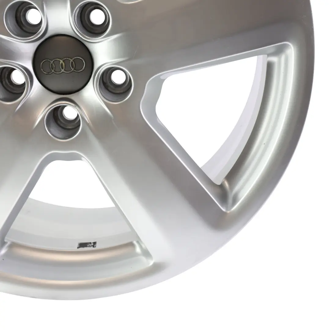  Llanta De Aleación Plateada Audi A4 B7 18" ET:43 8J - SKU 8E0601025AK-6 - Número de pieza 8E0601025AK