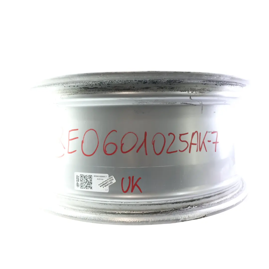 Audi A4 B7 Silver Alloy Wheel Rim 18" ET:43 8J - SKU 8E0601025AK-7 - Part number 8E0601025AK