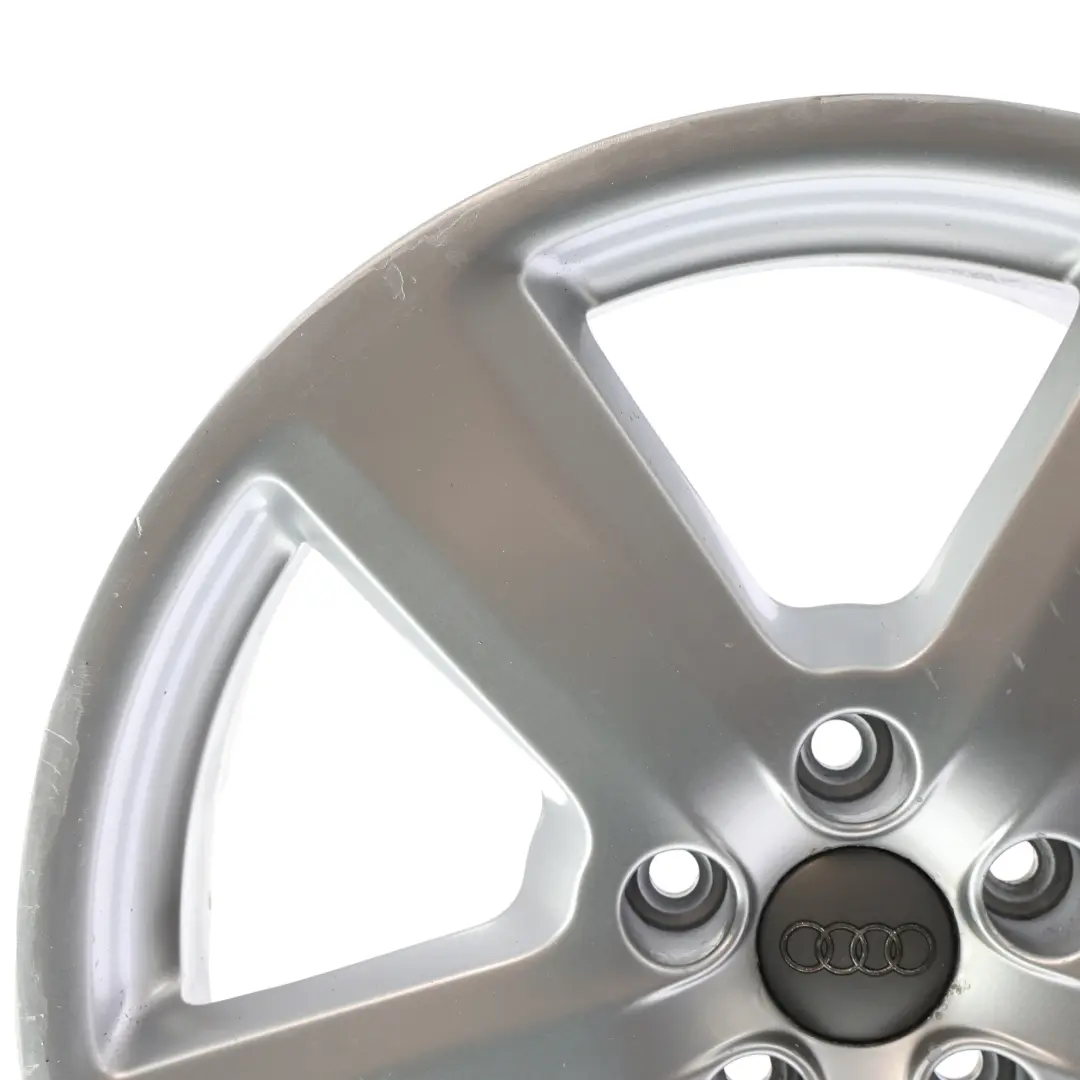 Audi A4 B7 Silver Alloy Wheel Rim 18" ET:43 8J - SKU 8E0601025AK-7 - Part number 8E0601025AK