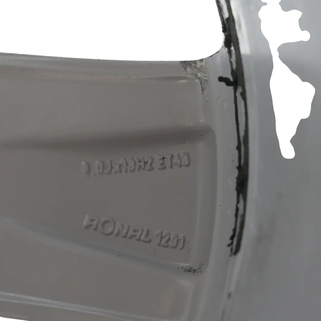 Audi A4 B7 Silver Alloy Wheel Rim 18" ET:43 8J - SKU 8E0601025AK-8 - Part number 8E0601025AK