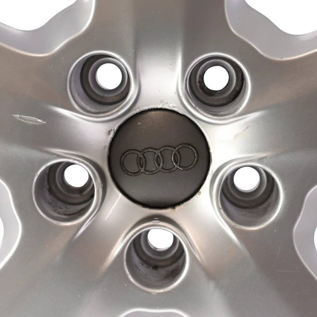 Alloy Wheel Rim 18" ET:43 8J to Audi A4 B7 Silver with Part number 8E0601025AK Audi A4 B7 Silver Alloy Wheel Rim 18" ET:43 8J - SKU 8E0601025AK-8 - Part number 8E0601025AK