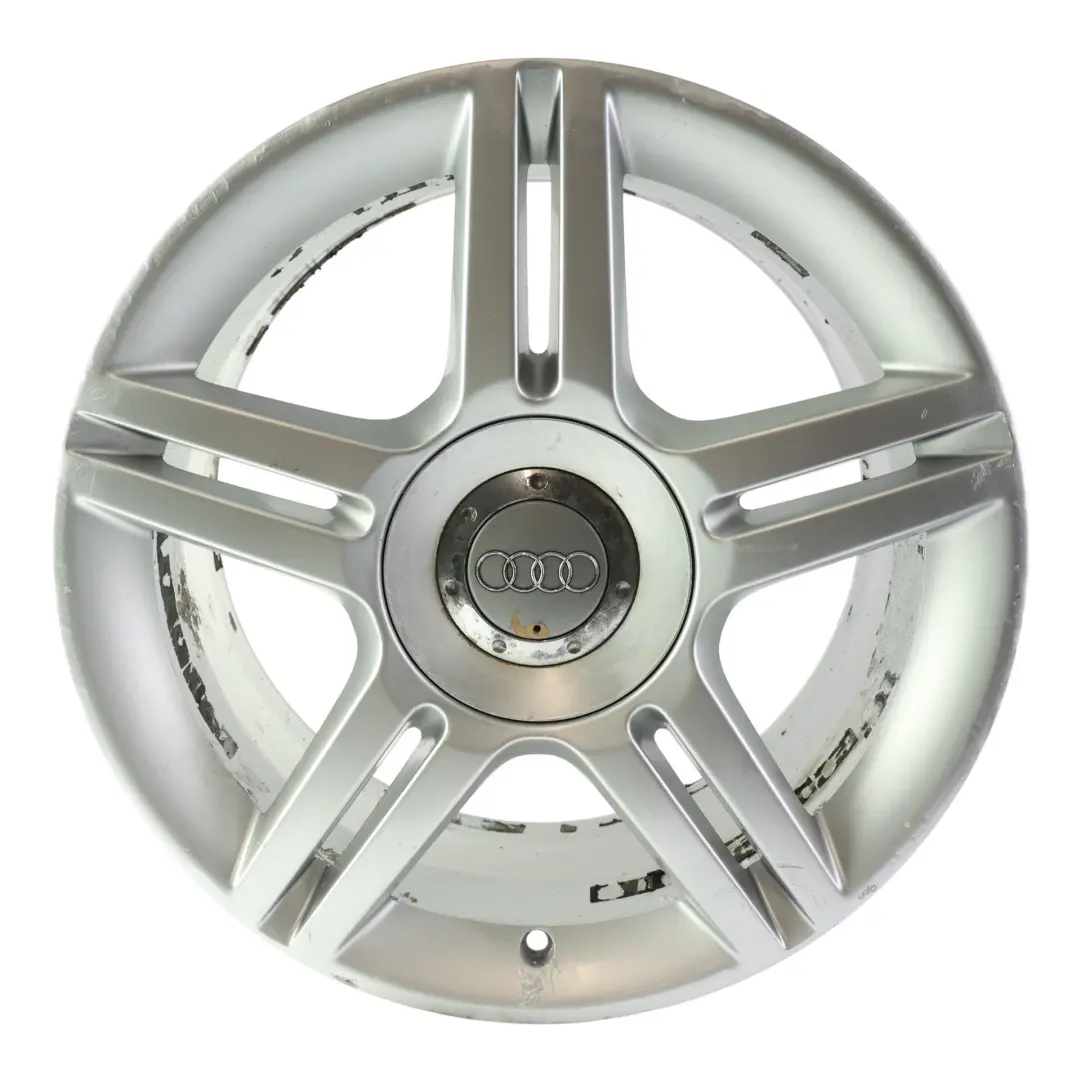 Rim Alloy 17" ET:45 7,5J Silver to Audi A4 B7 Wheel with Part number 8E0601025AS Audi A4 B7 Wheel Rim Alloy 17" ET:45 7,5J Silver - SKU 8E0601025AS-1 - Part number 8E0601025AS