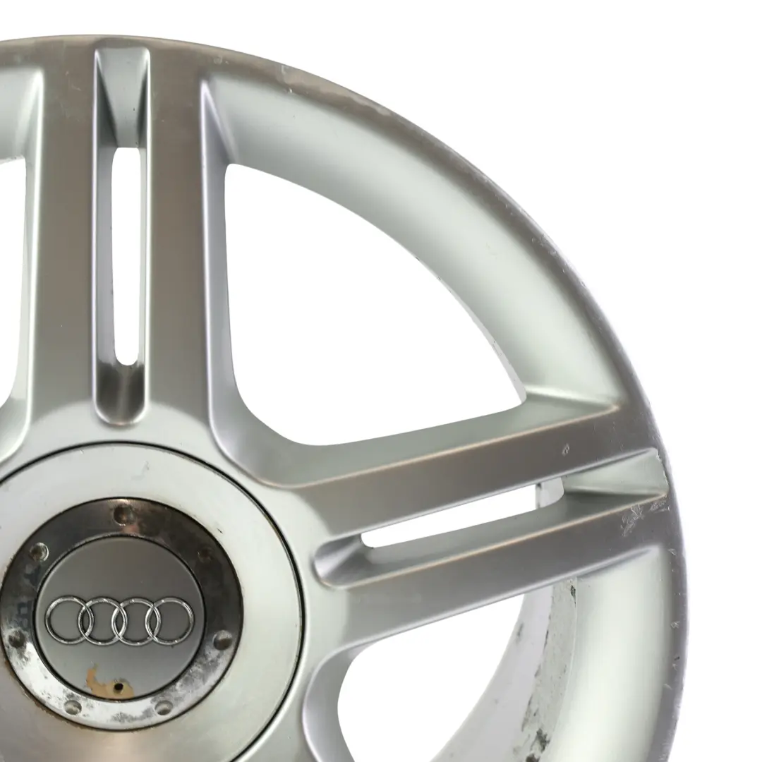 Audi A4 B7 Felge Leicht Metall 17" ET:45 7,5J Silber - SKU 8E0601025AS-1 - Teilenummer 8E0601025AS
