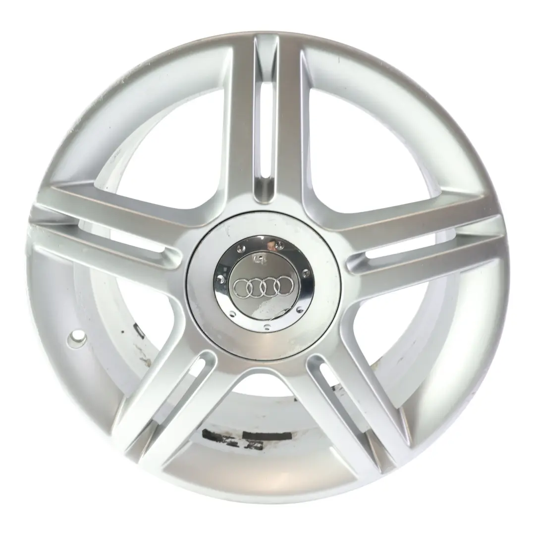 Audi A4 B7 Felga Aluminiowa Srebrna 17" ET:45 7,5J - SKU 8E0601025AS-2 - Numer Części 8E0601025AS
