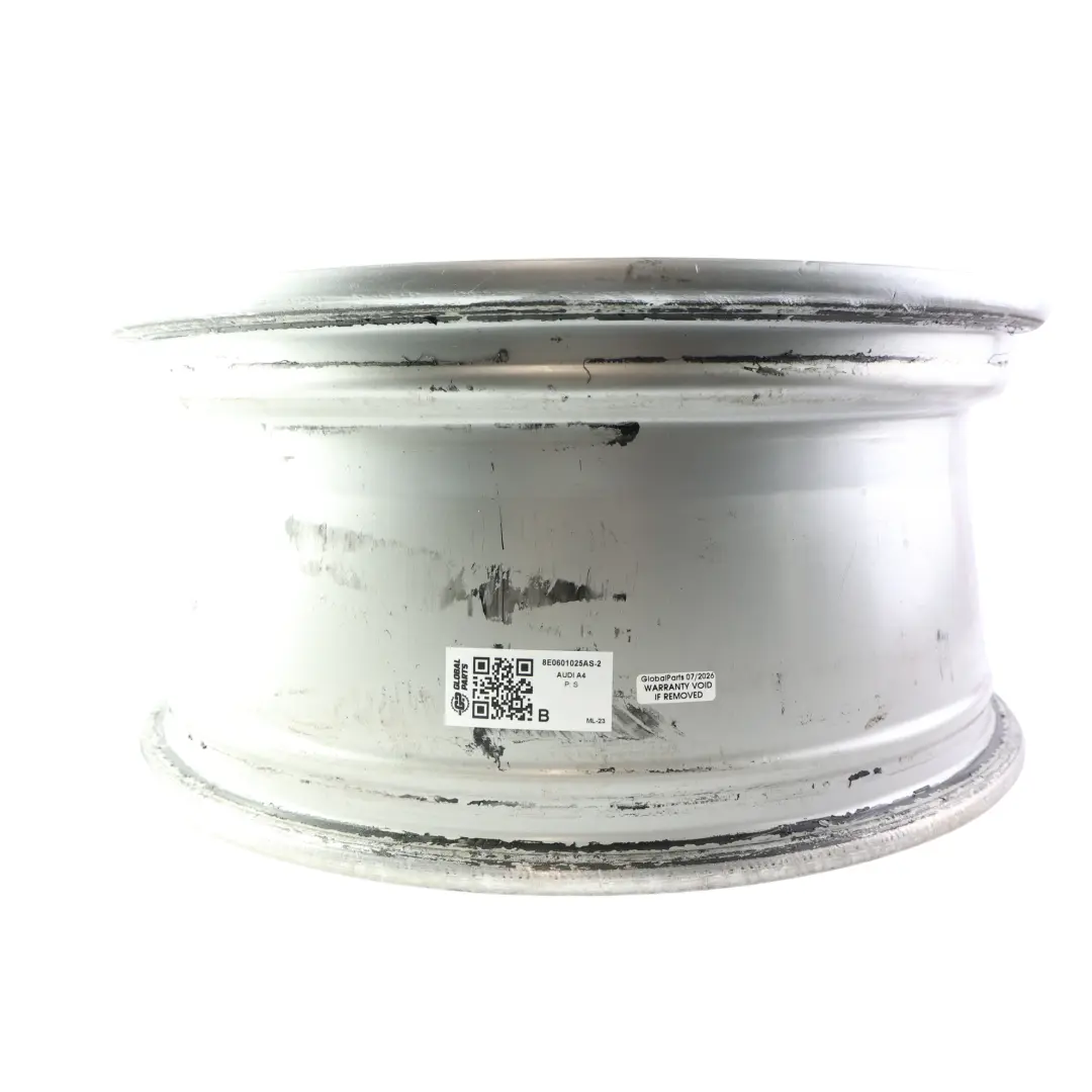 Audi A4 B7 Felga Aluminiowa Srebrna 17" ET:45 7,5J - SKU 8E0601025AS-2 - Numer Części 8E0601025AS