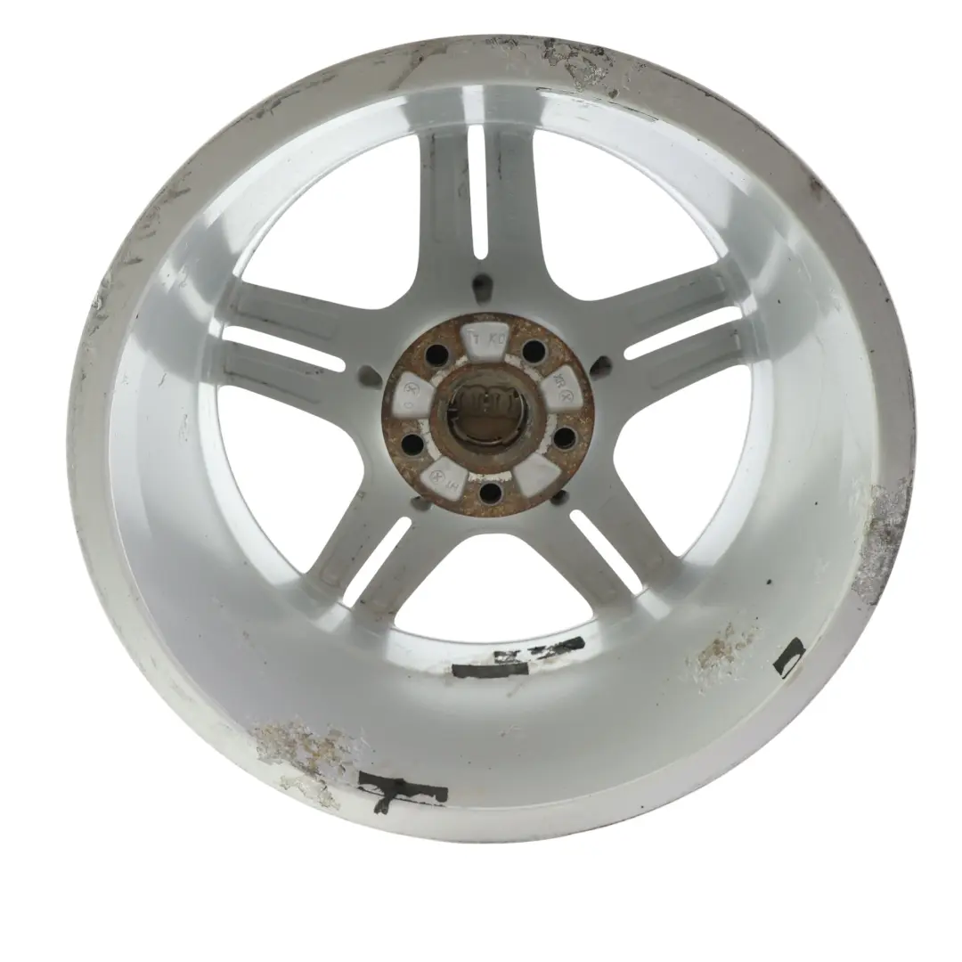 Audi A4 B7 Felga Aluminiowa Srebrna 17" ET:45 7,5J - SKU 8E0601025AS-2 - Numer Części 8E0601025AS