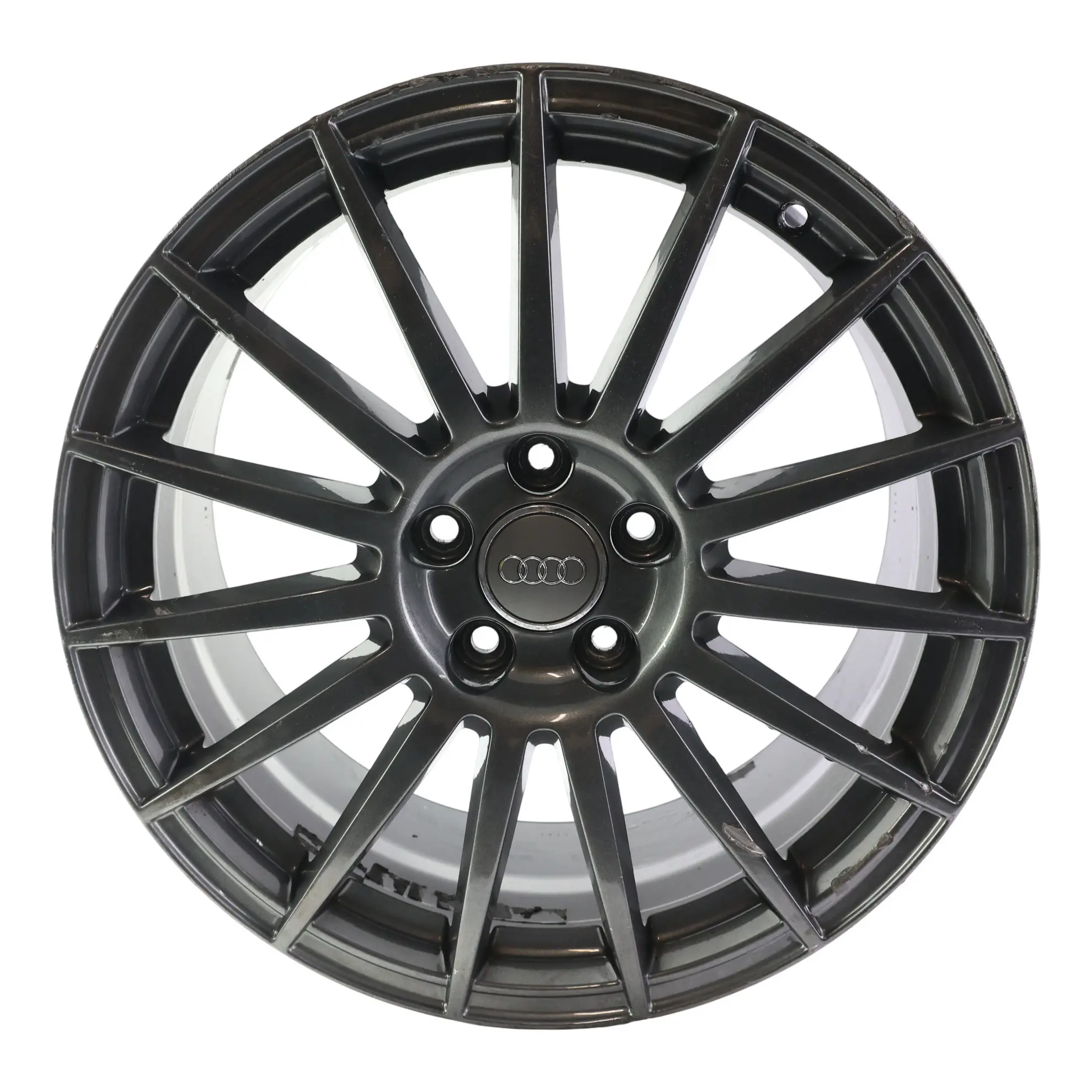 Audi A4 8E Alu Felge 18" 8J ET:43 15 Speiche Grau 8E0601025AT