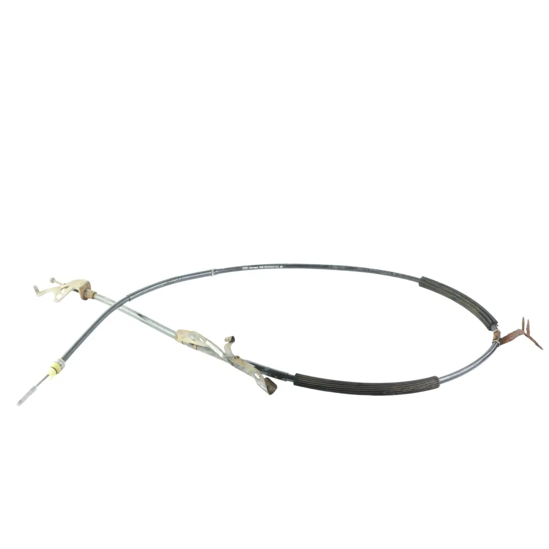 Front Wheel Drive Brake Cable Rear Right O/S to Audi A4 B7 Exeo with Part number 8E0609722AQ Audi A4 B7 Exeo Front Wheel Drive Brake Cable Rear Right O/S - SKU 8E0609722AQ - Part number 8E0609722AQ
