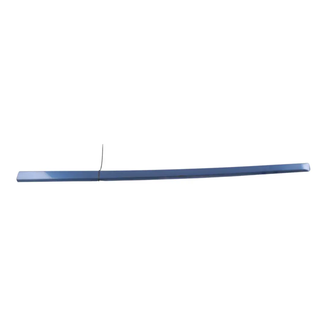 Door Moulding Trim Strip Front Left N/S Mauritius Blue - Z5C to Audi A4 B7 with Part number 8E0853953 Audi A4 B7 Door Moulding Trim Strip Front Left N/S Mauritius Blue - Z5C - SKU 8E0853953-MAU - Part number 8E0853953