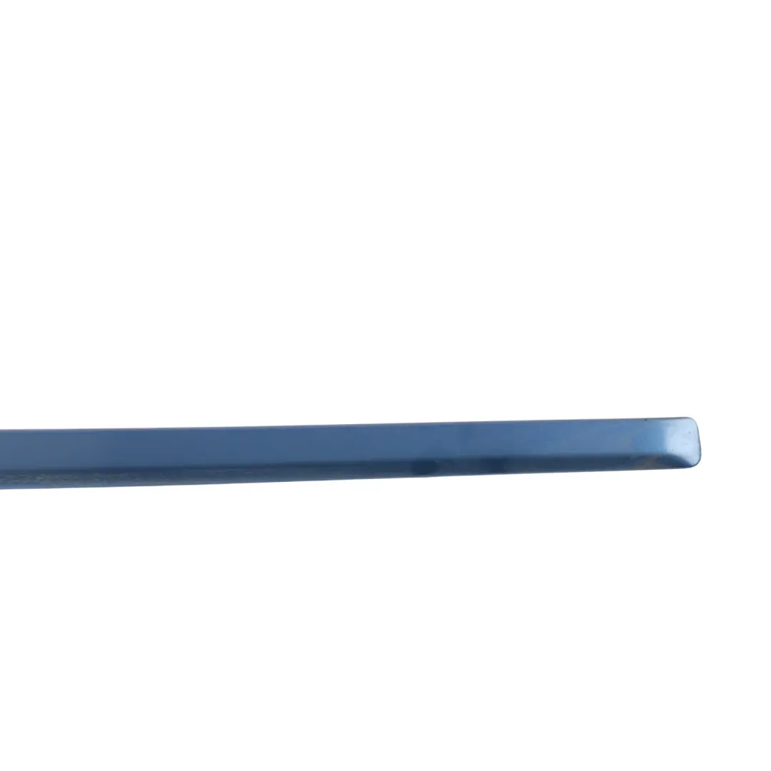 Audi A4 B7 Door Moulding Trim Strip Front Left N/S Mauritius Blue - Z5C - SKU 8E0853953-MAU - Part number 8E0853953