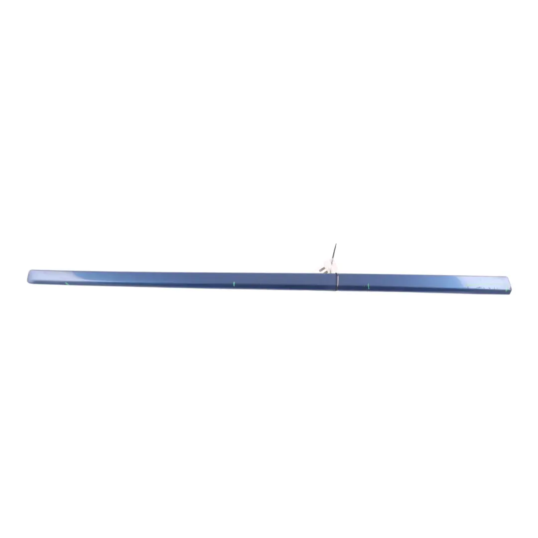 Audi A4 B7 Front Right Door O/S Moulding Trim Strip Mauritiusblau Perleffekt-Z5C - SKU 8E0853954-MAU - Part number 8E0853954