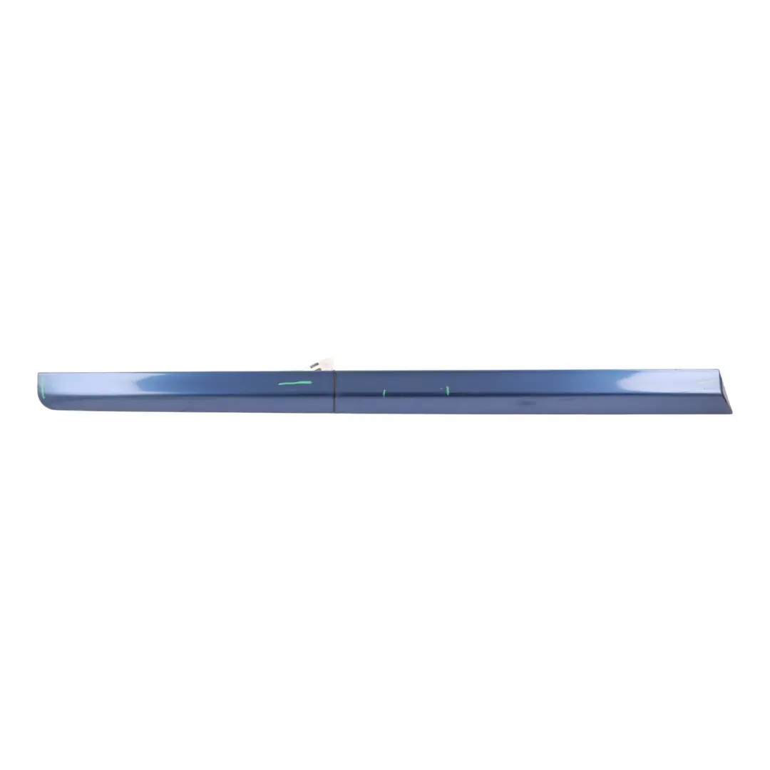 Audi A4 B7 Front Door Moulding Trim Strip Left N/S Mauritiusblau Perleffekt-Z5C - SKU 8E0853959C-MAU - Part number 8E0853959C
