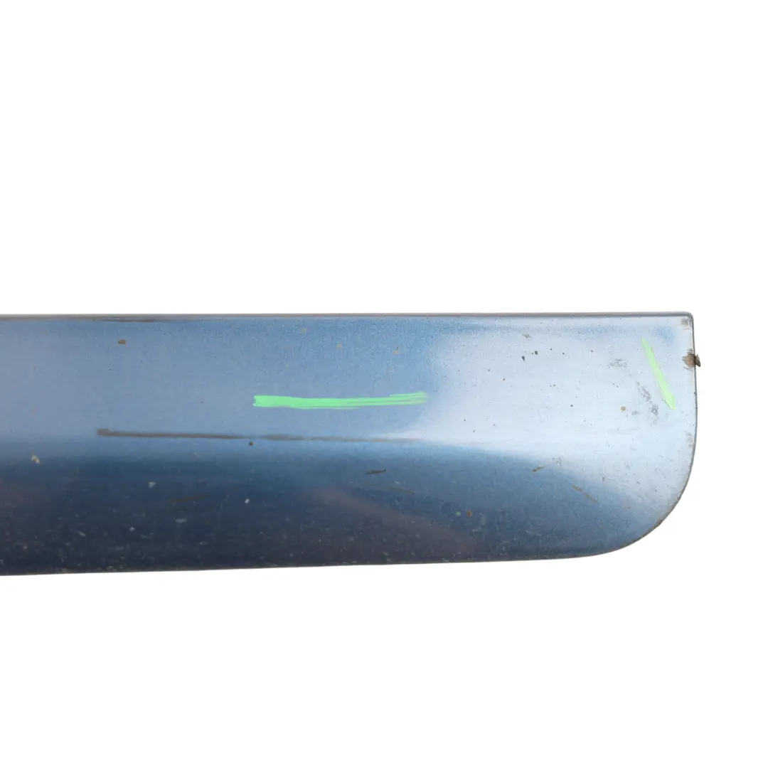 Audi A4 B7 Door Trim Moulding Front Right O/S Mauritiusblau Perleffekt - Z5C - SKU 8E0853960C-MAU - Part number 8E0853960C