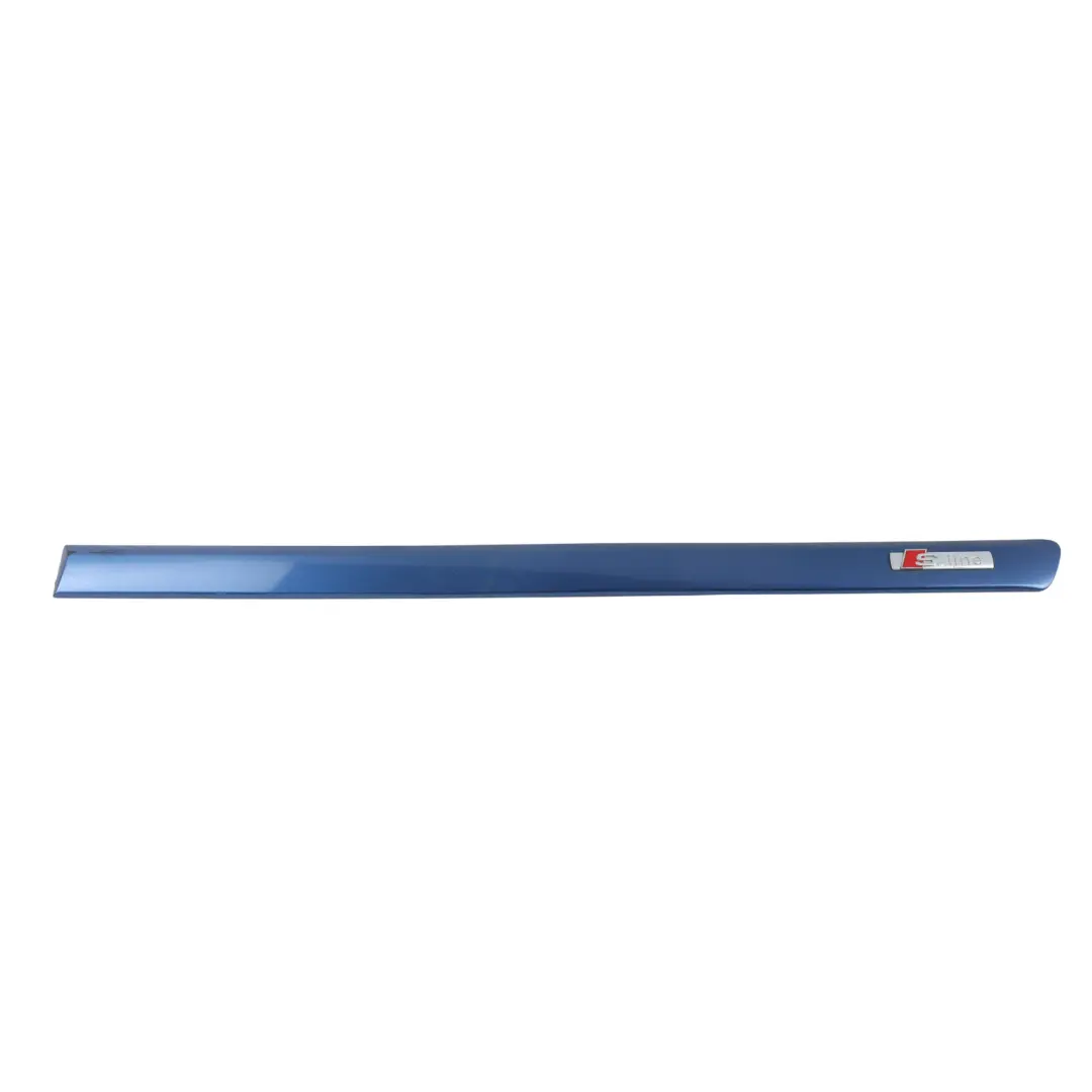 Modanatura Porta Post. S Line Sinistra Blu Mauritius Z5C 8E0853964 per Audi A4 B7 con numero di parte 8E0853963 Audi A4 B7 Modanatura Porta Post. S Line Sinistra Blu Mauritius Z5C 8E0853964 - SKU 8E0853963-MAU - Numero di parte 8E0853963