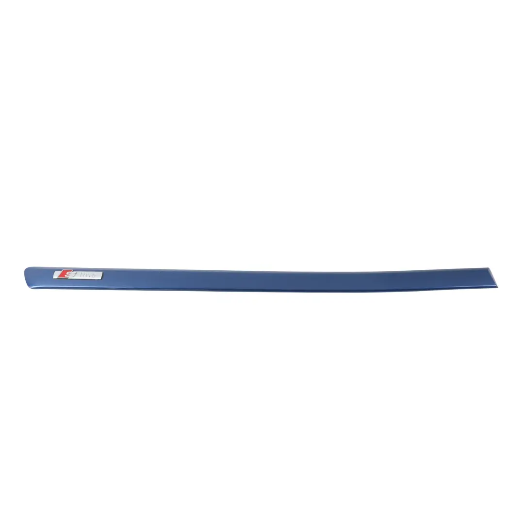 Audi A4 B7 Türleiste Hinten S Line Zierleiste Rechts Mauritiusblau Z5C - SKU 8E0853964-MAU - Teilenummer 8E0853964