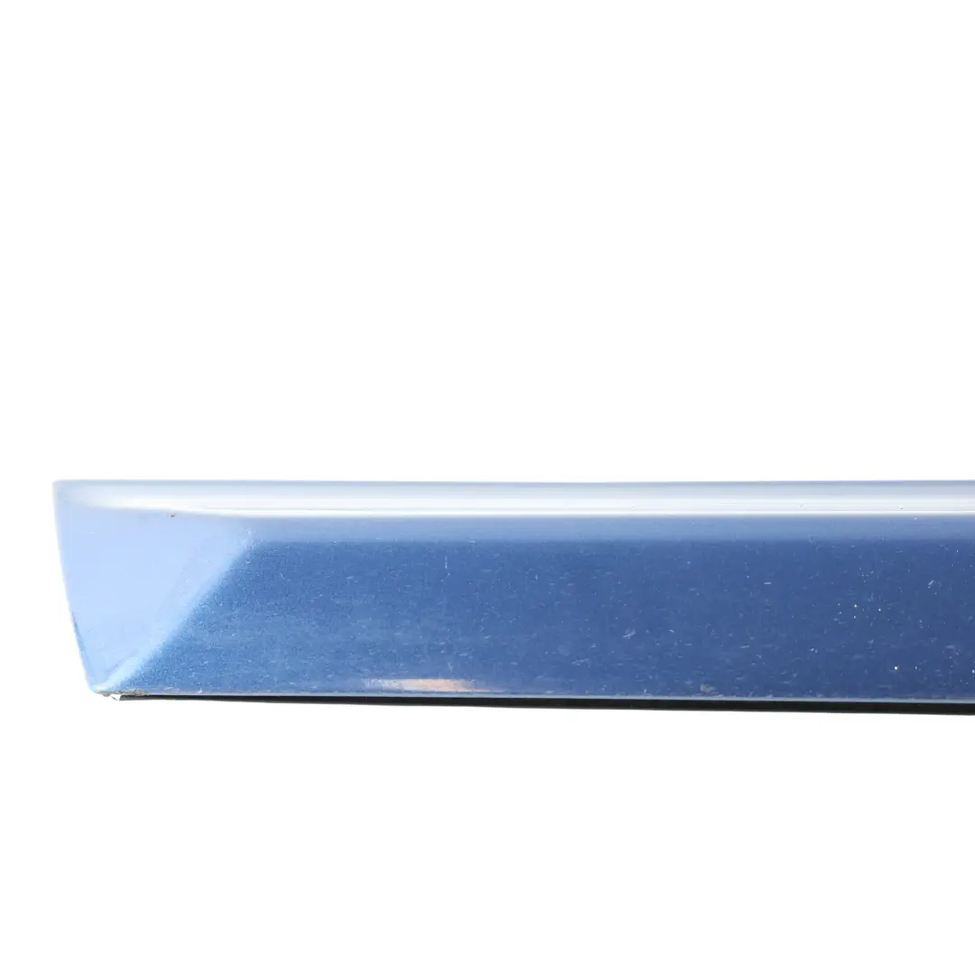 Door Lower Strip Moulding Left N/S Mauritiusblau Z5C to Audi A4 B7 Rear with Part number 8E0853969D Audi A4 B7 Rear Door Lower Strip Moulding Left N/S Mauritiusblau Z5C - SKU 8E0853969D-MAU - Part number 8E0853969D