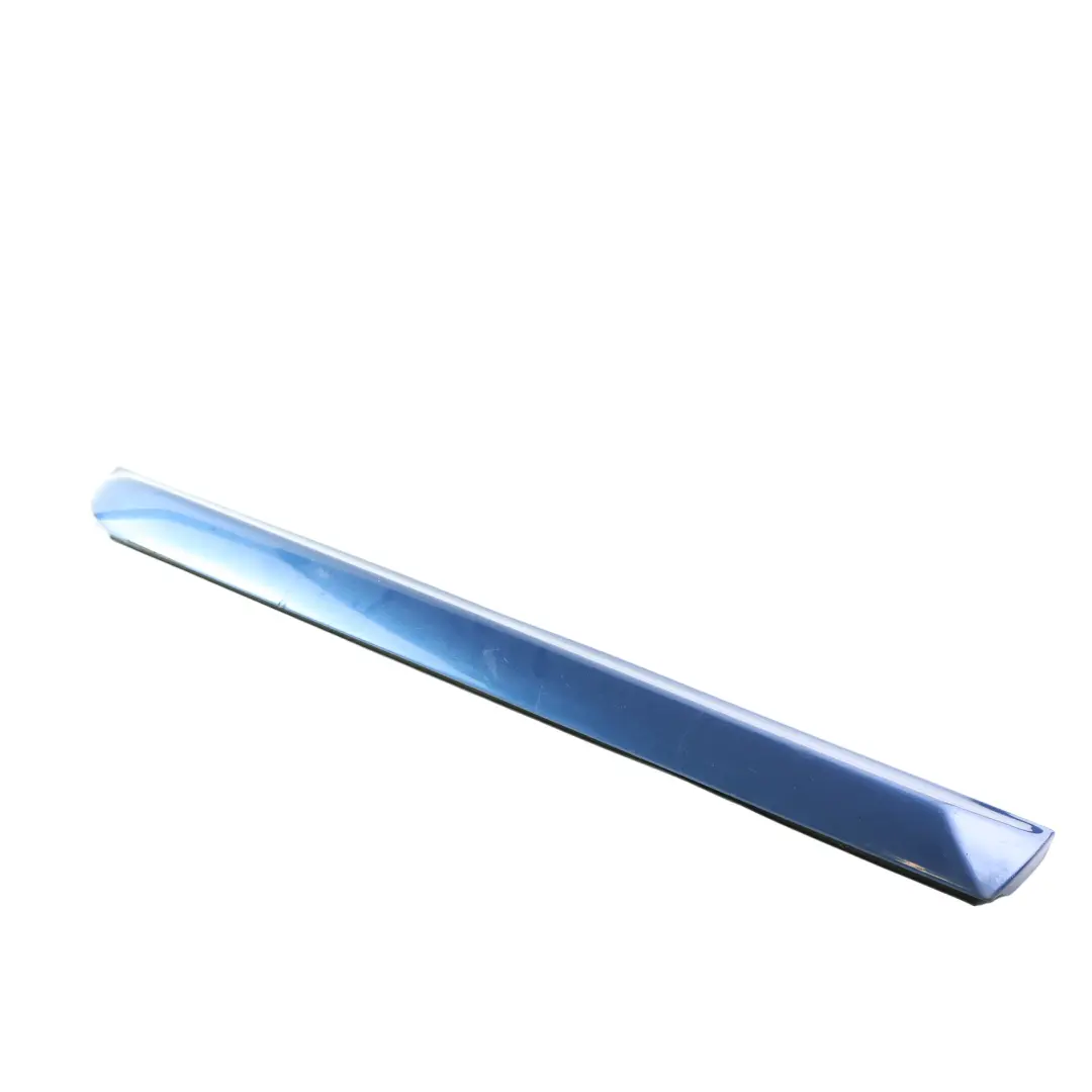 Audi A4 B7 Door Card Trim Cover Strip Rear Right O/S Mauritiusblau Blue Z5C - SKU 8E0853970-MAU - Part number 8E0853970