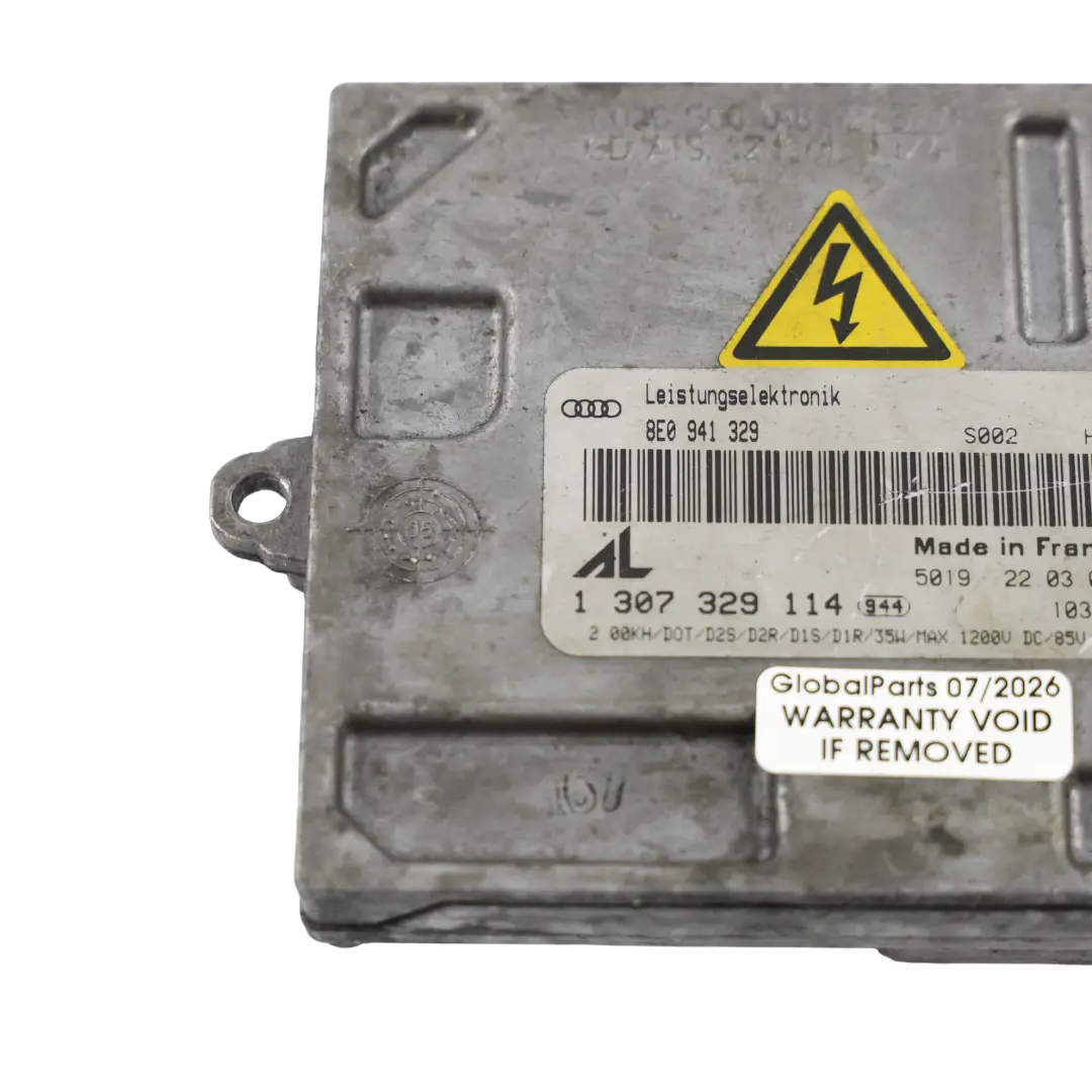 Módulo Xenón Balasto Faro Unidad Control para Audi A3 8P A4 B7 con número de pieza 8E0941329 Audi A3 8P A4 B7 Módulo Xenón Balasto Faro Unidad Control - SKU 8E0941329 - Número de pieza 8E0941329