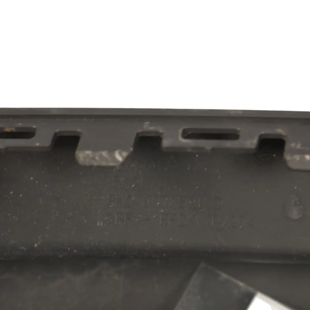 Audi A4 B7 Rear Bumper Lower Spoiler Cover Trim Panel Diffuser - SKU 8H0807521K - Part number 8H0807521K